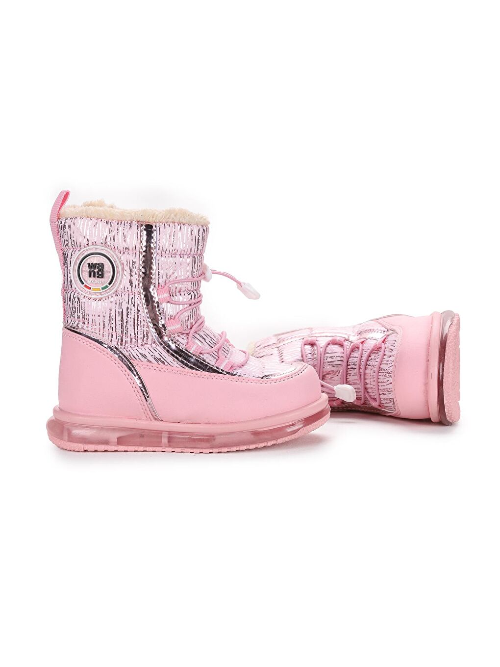 Pembe Fermuarlı Günlük Kız Çocuk Bot Ayakkabı Twg 9090