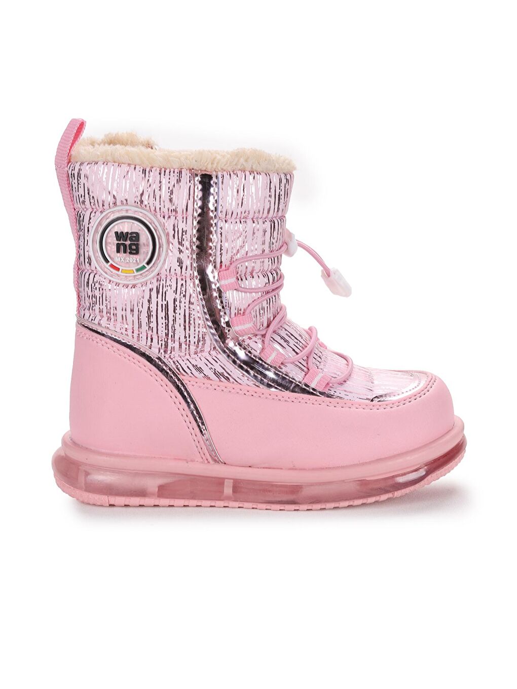 Pembe Fermuarlı Günlük Kız Çocuk Bot Ayakkabı Twg 9090-2