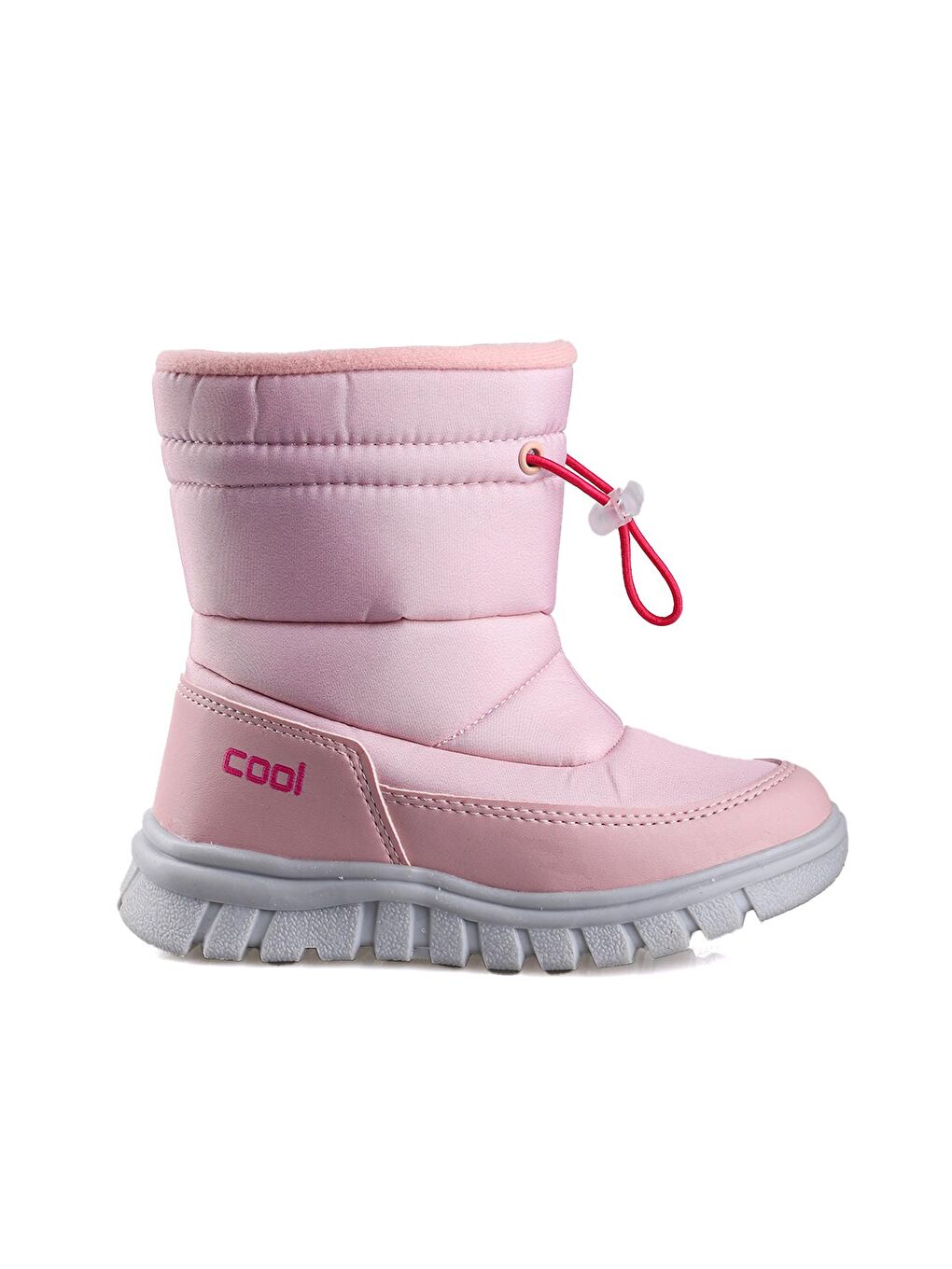 Pembe Viscon Fermuarlı Kız/Erkek Çocuk Kar Bot Ayakkabı