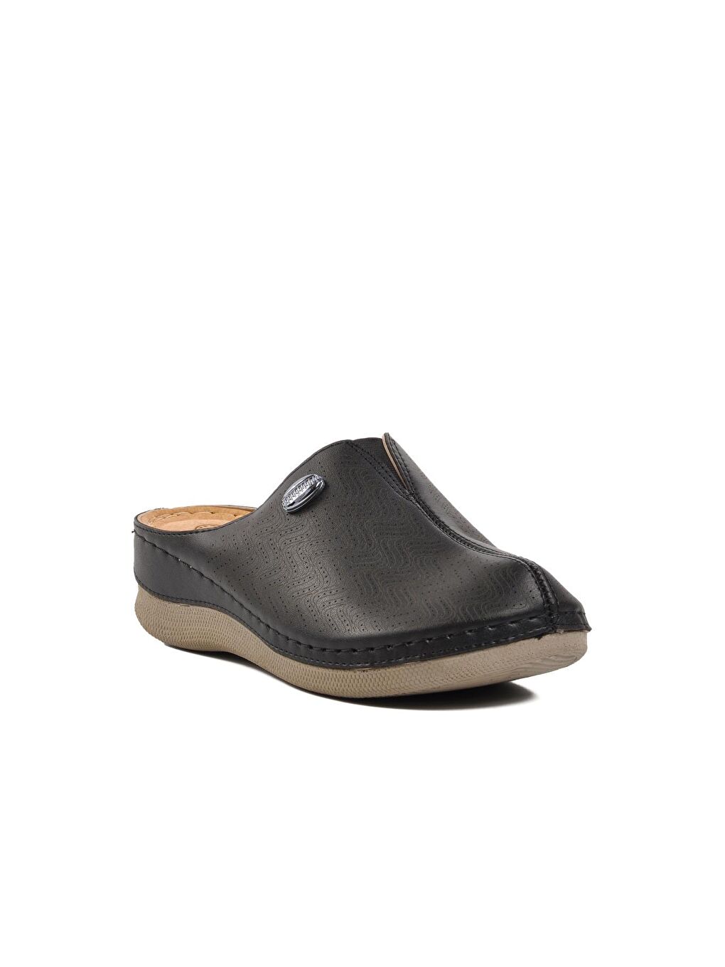 Riva Siyah Kadın Sabo Terlik-2