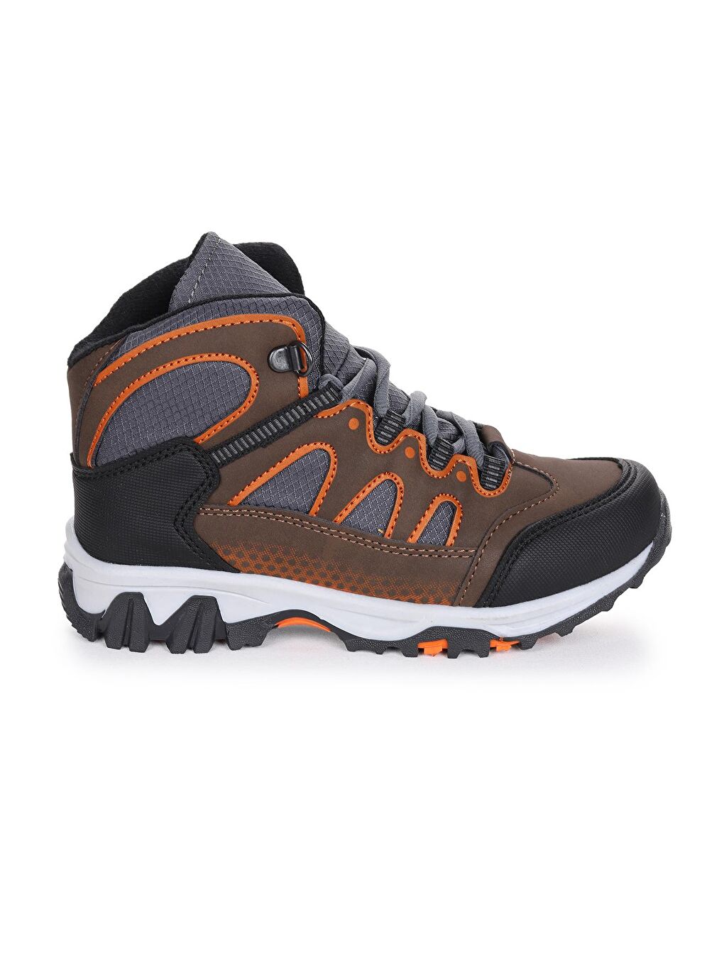 Kahverengi Mars Bağcıklı Kız/Erkek Çocuk Bot Ayakkabı-3