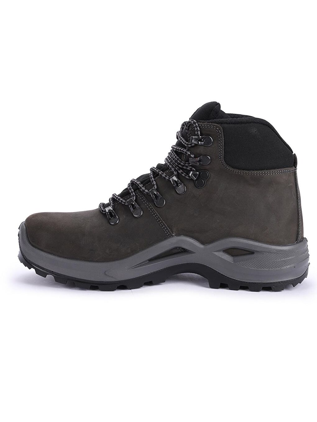 Antrasit M1221 Ranger Su Geçirmez % 100 Deri Erkek Bot Ayakkabı-4