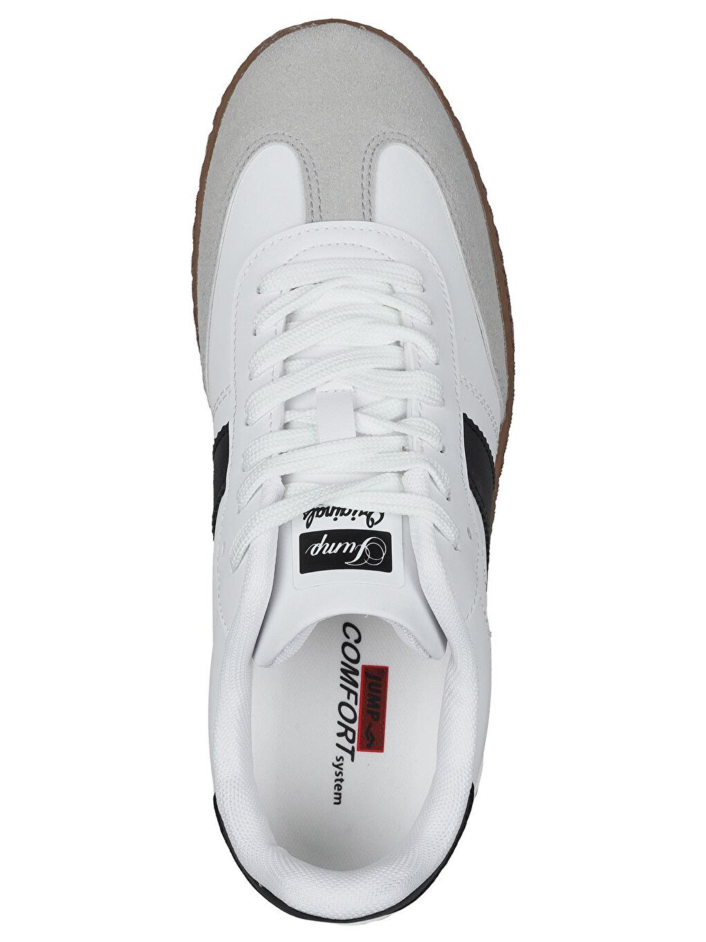 Jump 29967 Beyaz - Siyah Kadın Sneaker Günlük Spor Ayakkabı - 7