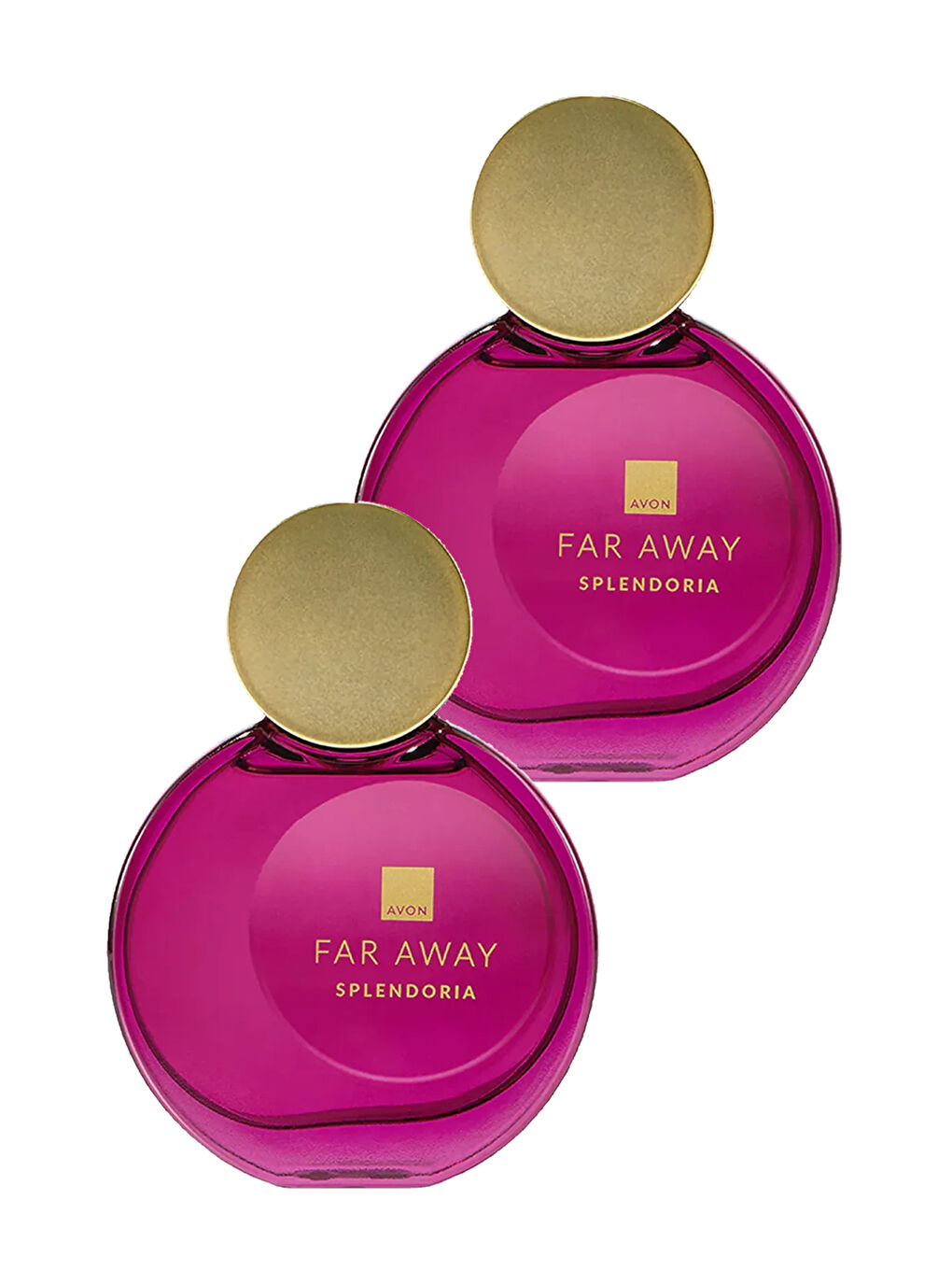 AVON Renksiz Far Away Splendoria Kadın Parfüm Edp 50 Ml. İkili Set