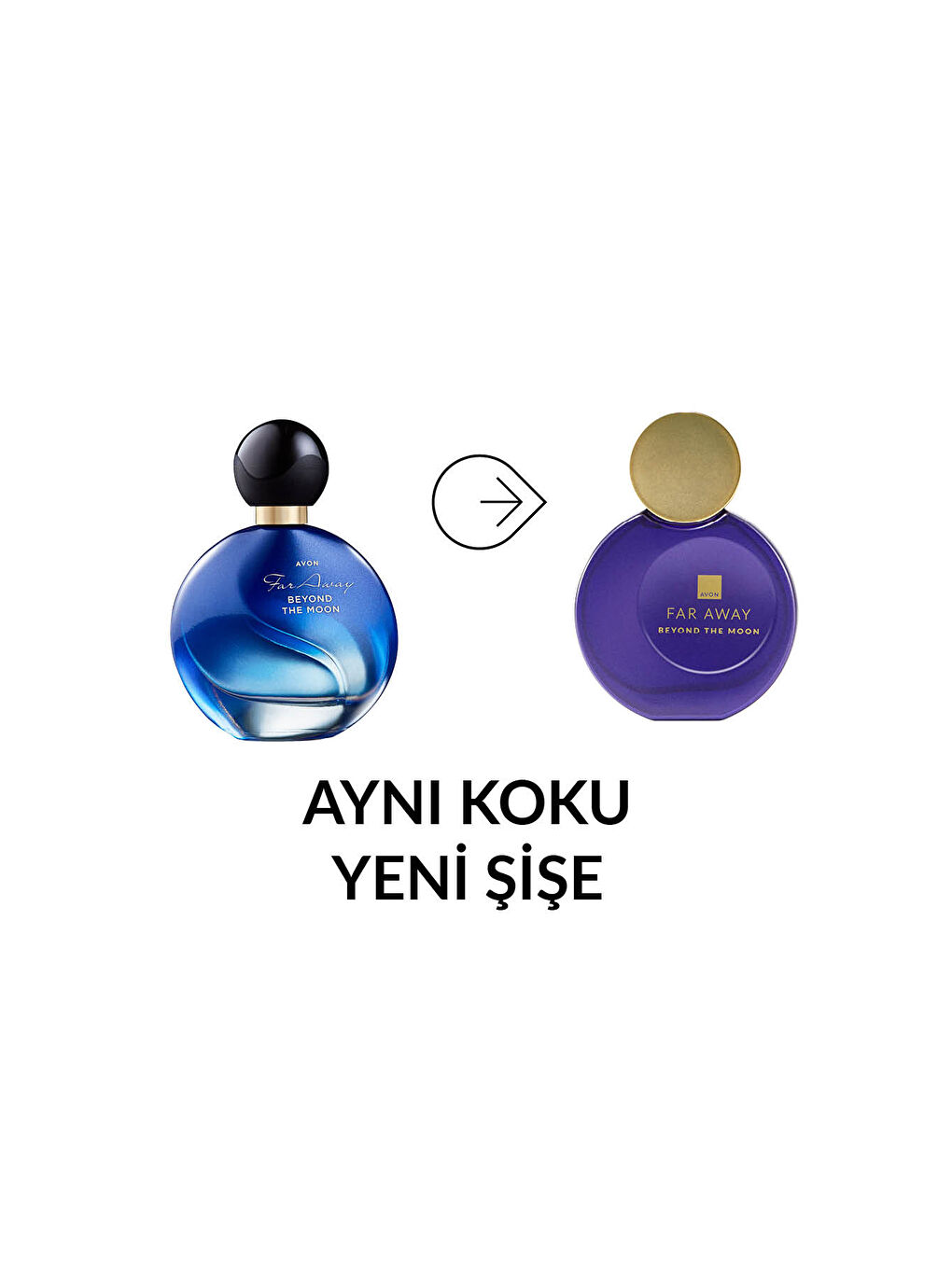 AVON Far Away Beyond The Moon Kadın Parfüm, Losyon, Sprey Parfüm ve Hediye Çantalı Paket - 4