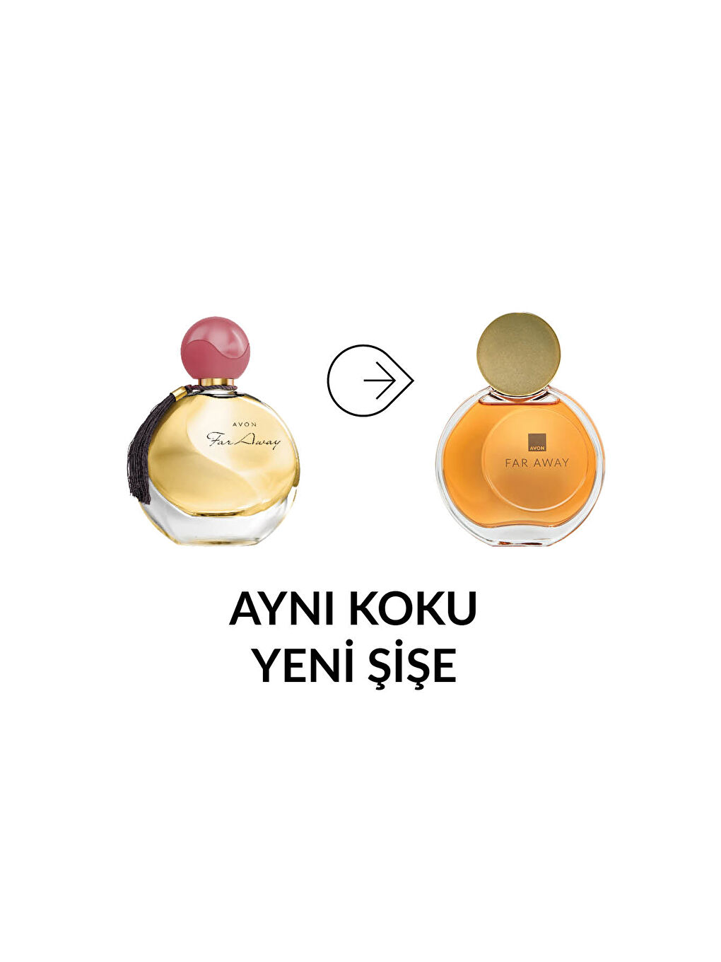 AVON Renksiz Far Away Edp 50 ml Kadın Parfüm + Far Away 125 Ml. Vücut Losyonu Paketi - 3