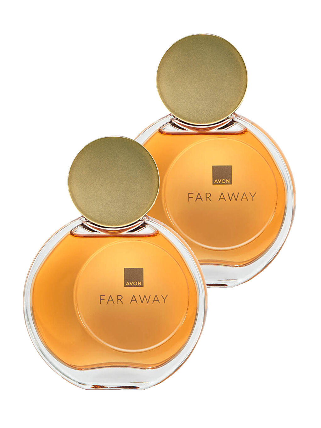 AVON Renksiz Far Away Kadın Parfüm Edp 50 Ml. İkili Set