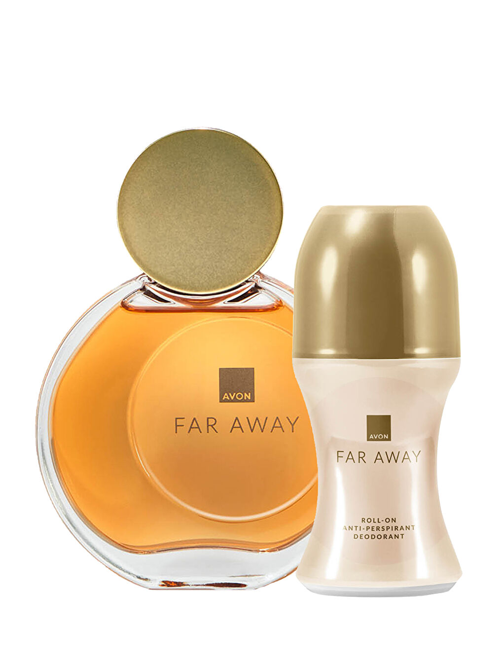 AVON Renksiz Far Away Parfüm ve Rollon Set