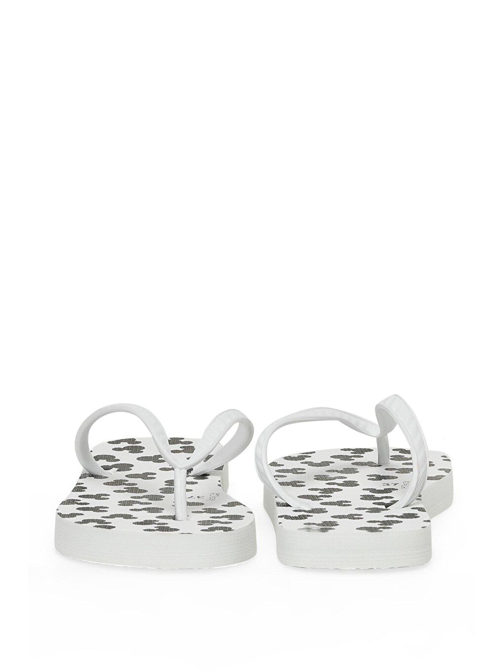 403306.Z3FX Beyaz Kadın Parmak Arası Terlik-4