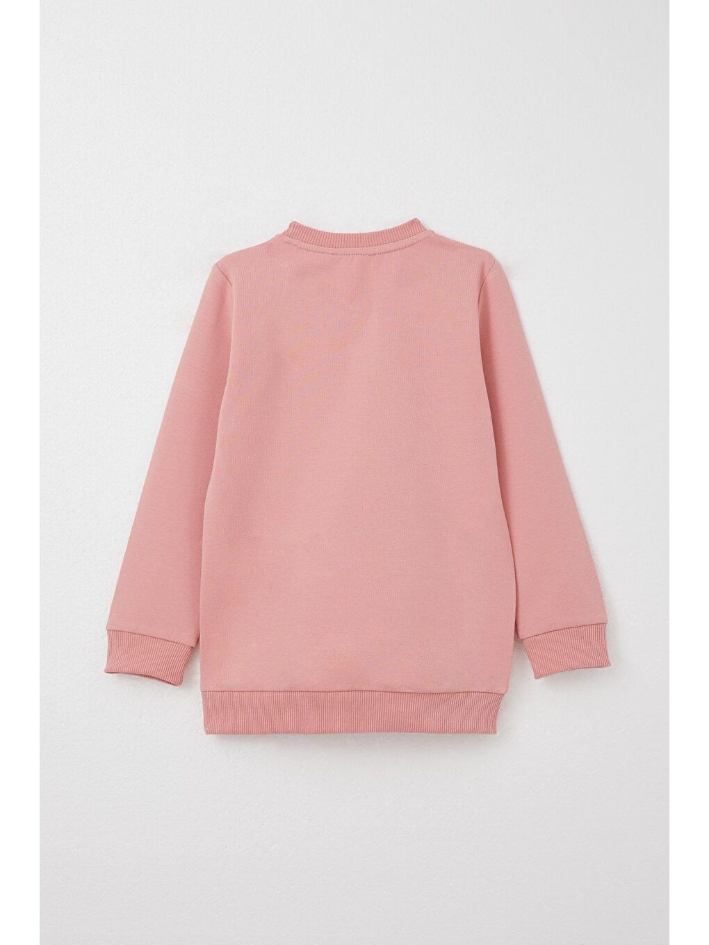 Pembe Kız Çocuk Eşofman Takım Havalı Kız Baskılı Gülkurusu (2-3 Yaş)-7