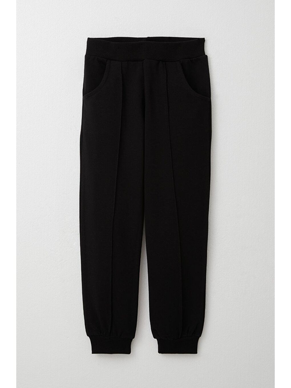 Kız Çocuk Eşofman Takım Slogan Temalı Püsküllü Çiçek Nakışlı Bej (9 Yaş)-6