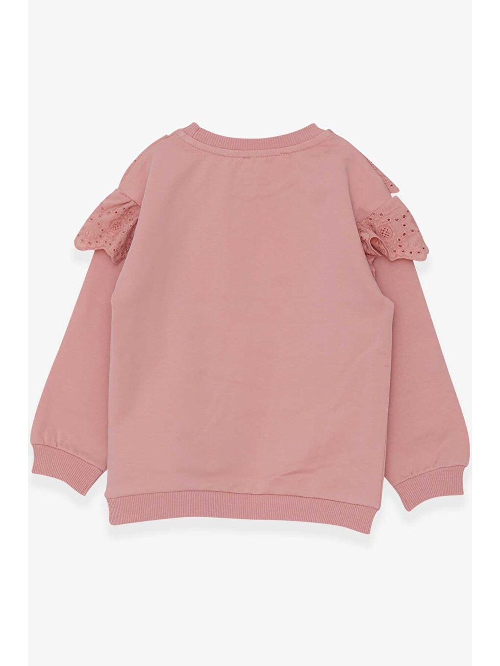 Breeze Gülkurusu Kız Çocuk Sweatshirt Güpürlü Gülkurusu (4 Yaş) - 1