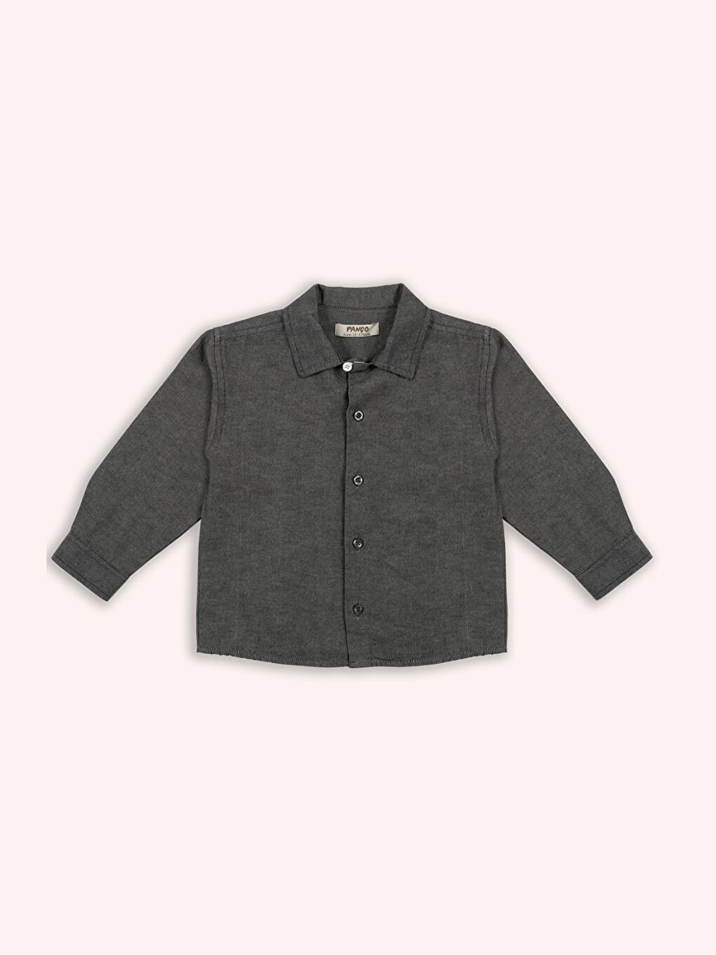 Antrasit Erkek Çocuk Oxford Gömlek
