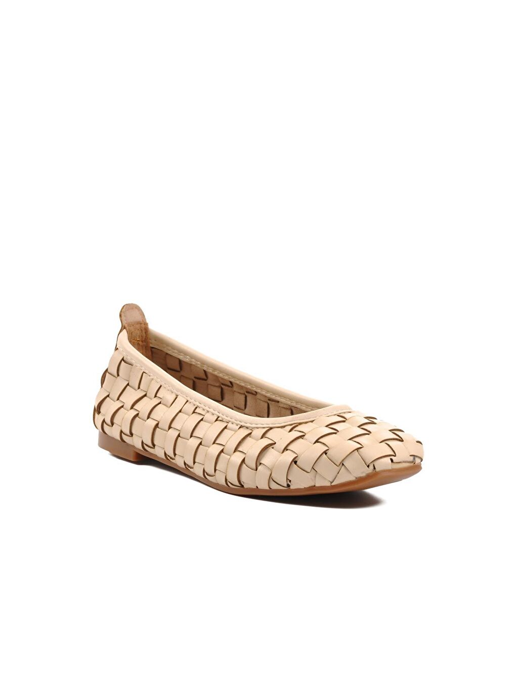 1987 Kadın Bej Babet Ayakkabı-2