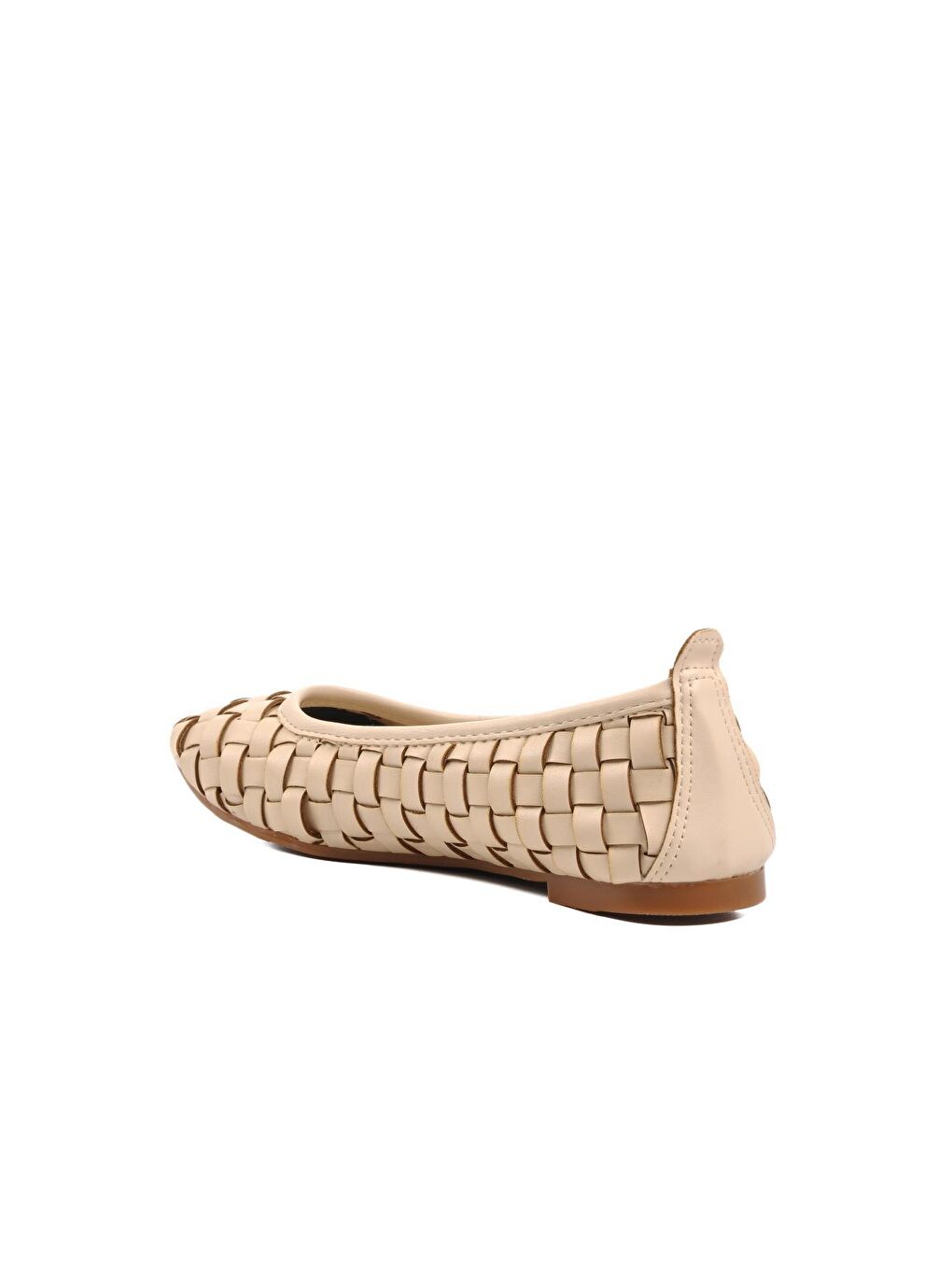 1987 Kadın Bej Babet Ayakkabı-3