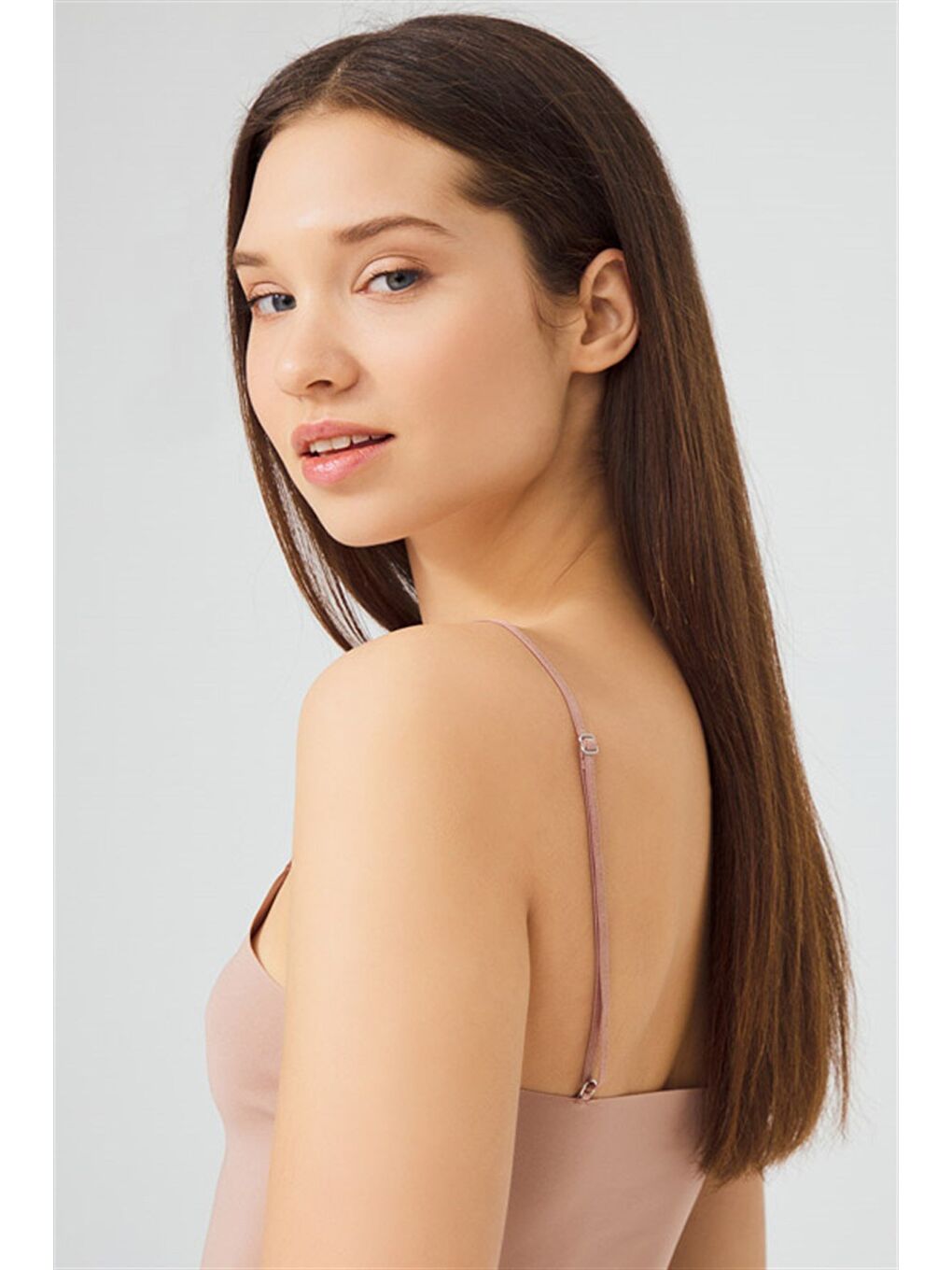 Karışık Ayarlanabilir İnce Askılı Lazer Kesim Crop Büstiyer 3'Lü Paket-4