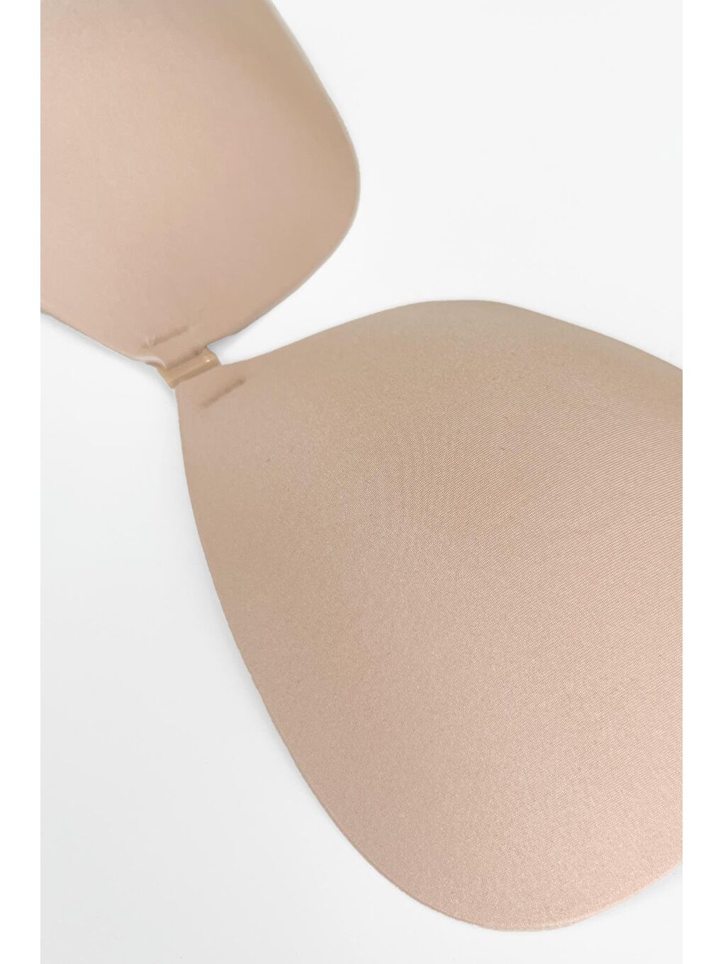 Bej Ten Askısız Straplez Göğüs Dikleştirici Yapışkan Sütyen-3