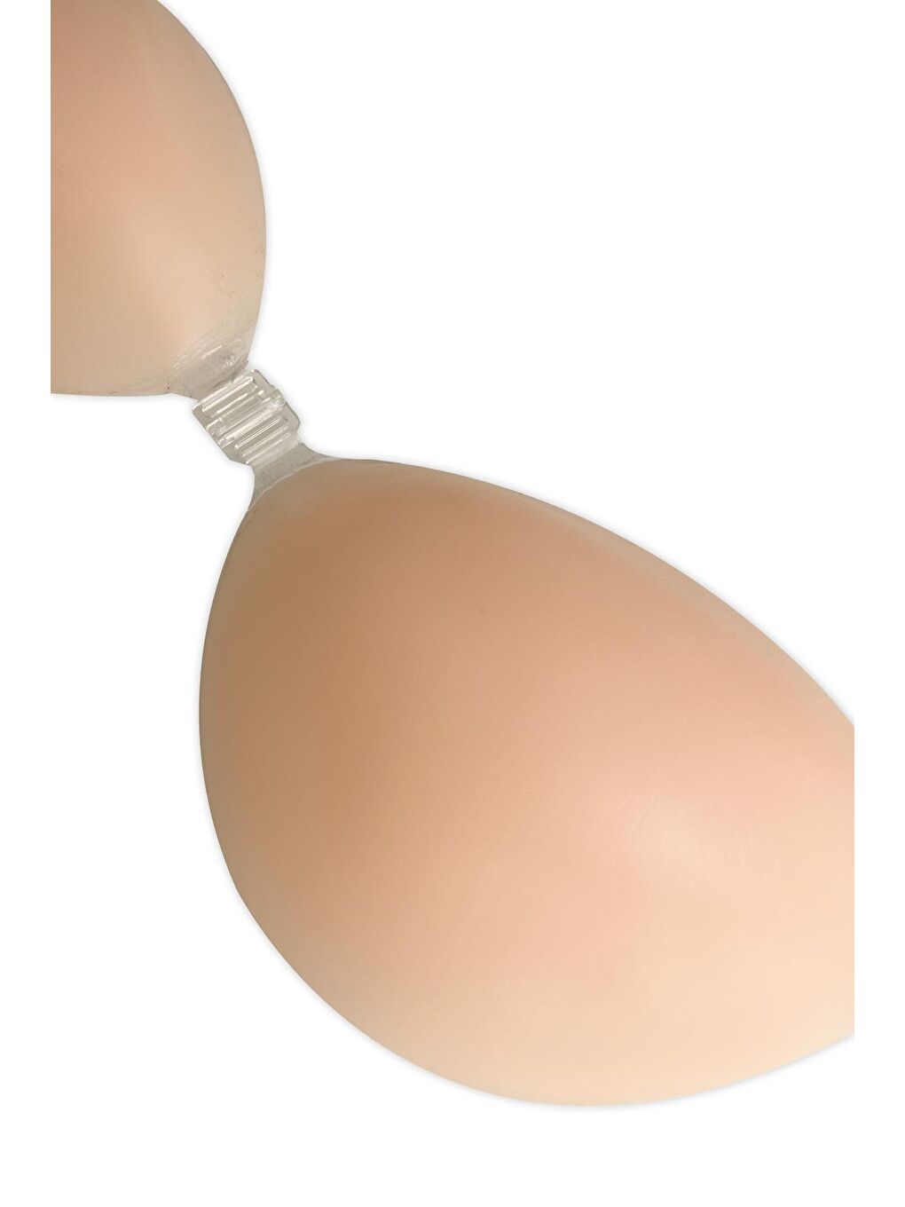Bej Silikon Göğüs Ucu Kapatıcı Straplez Yapışkanlı Görünmez Sütyen-7