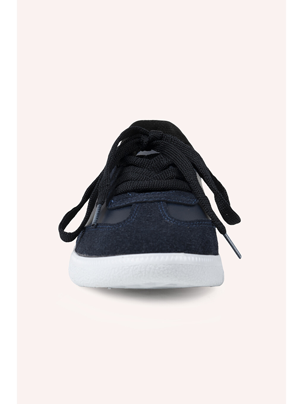 Erkek Çocuk Bağcıklı Lacivert Sneaker-1