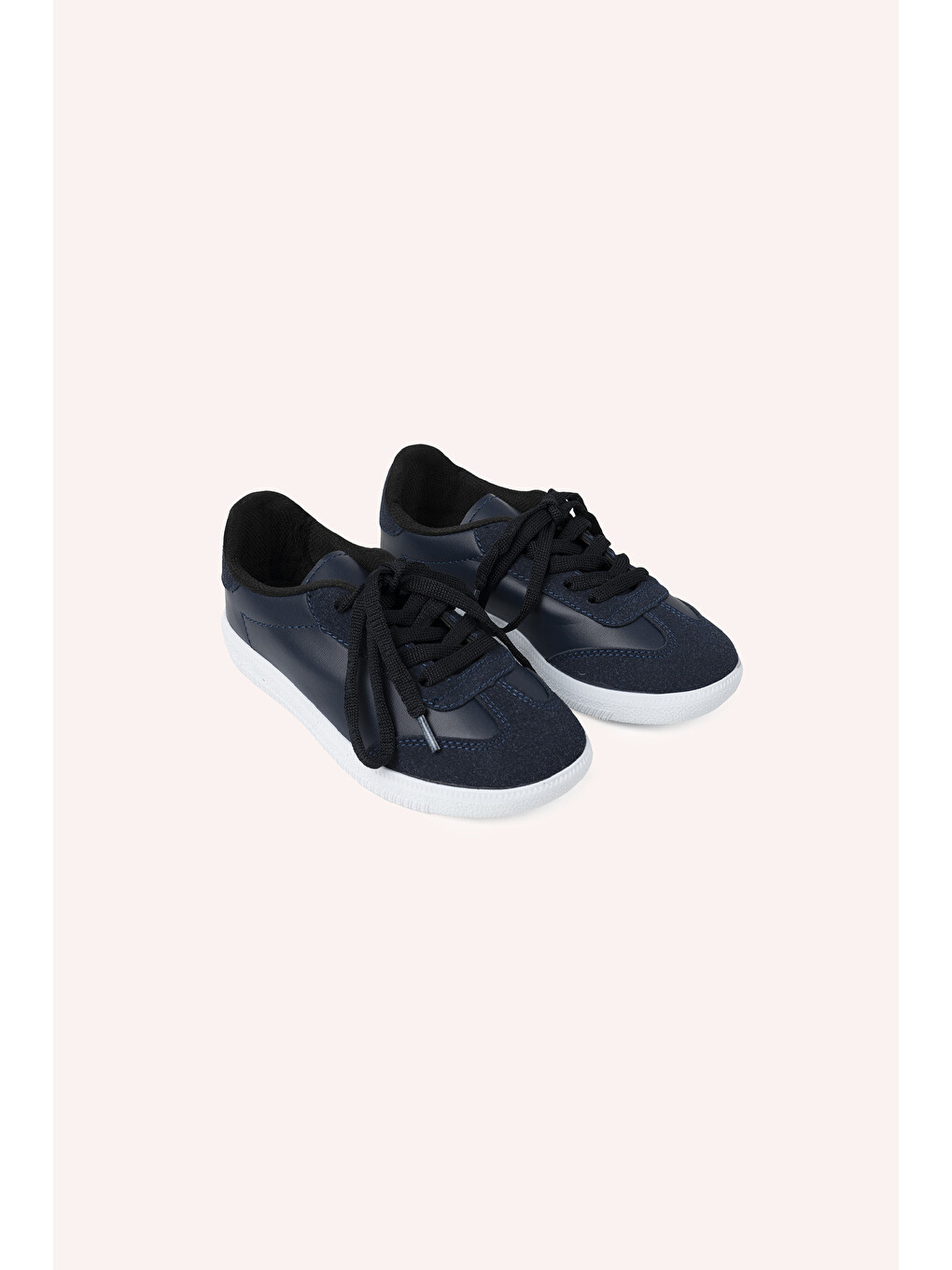 Erkek Çocuk Bağcıklı Lacivert Sneaker-3