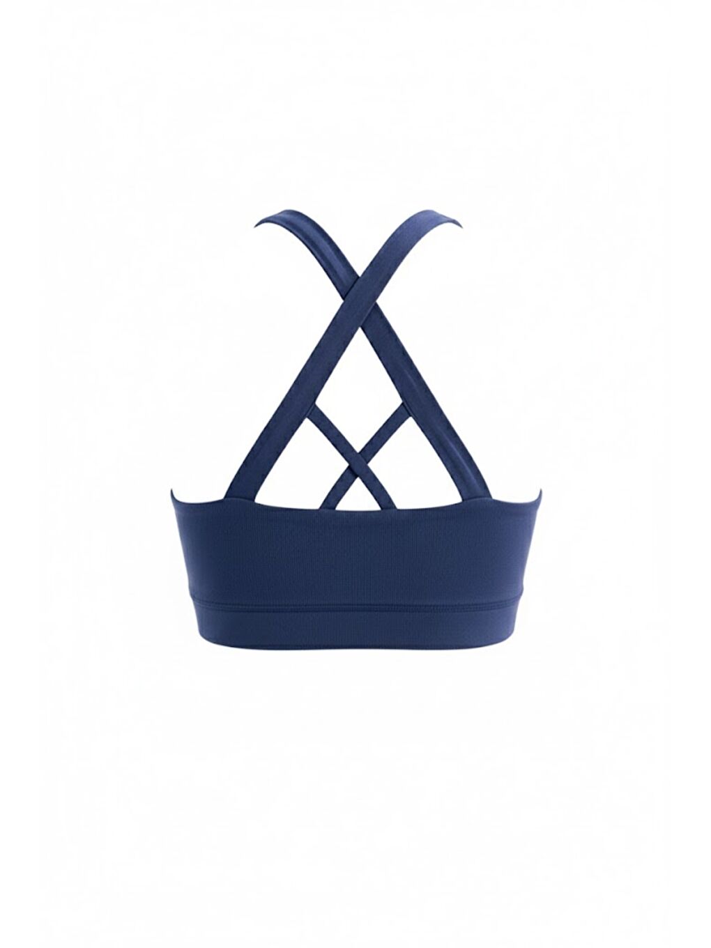 Sırt Detaylı Çıkarılabilir Pedli Bra Kadın Sporcu Sütyeni Surge Lacivert-1