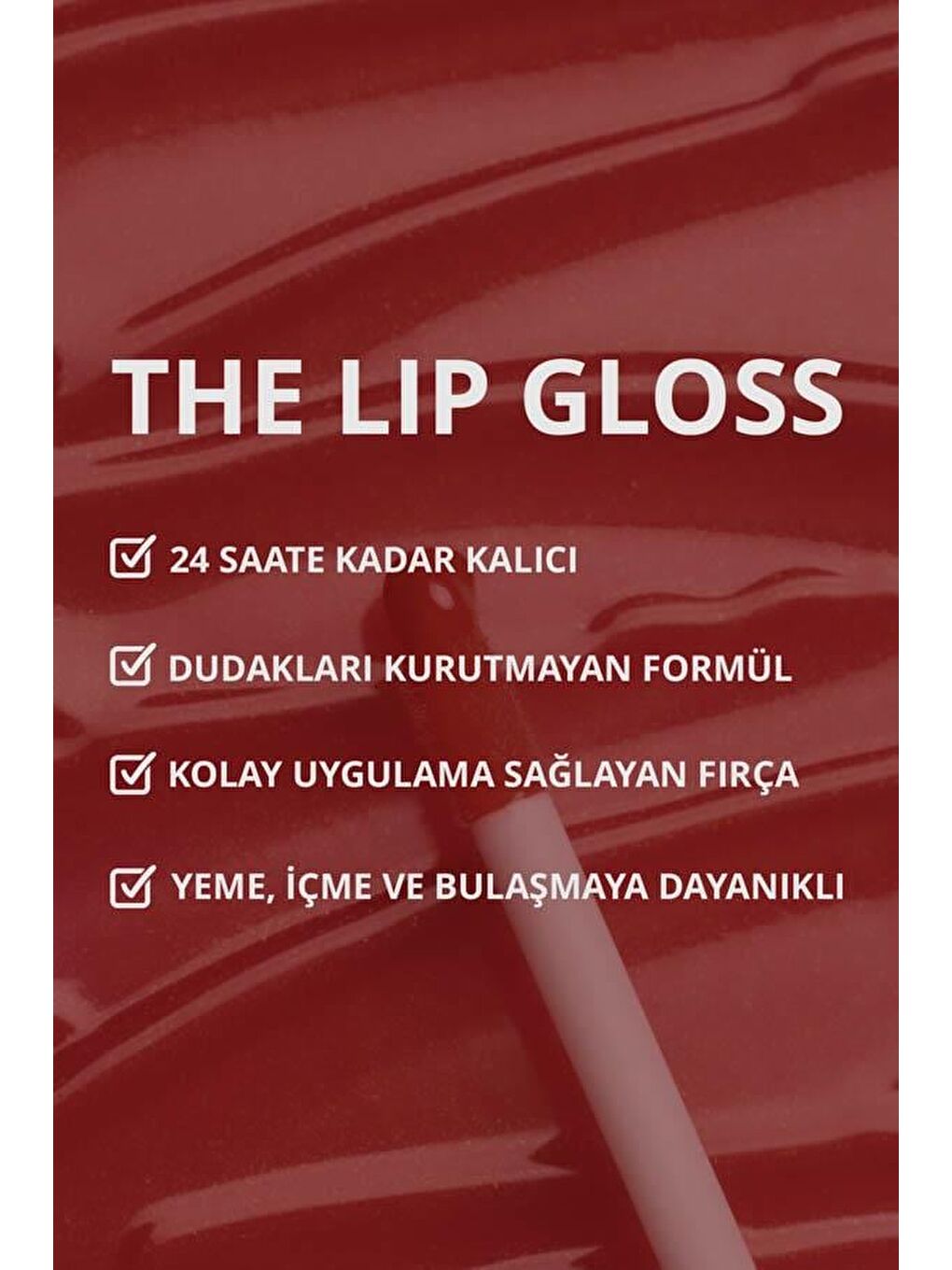 The Lip Gloss Super Stay Uzun Süre Kalıcı Likit Mat Ruj 12 Lippy-6