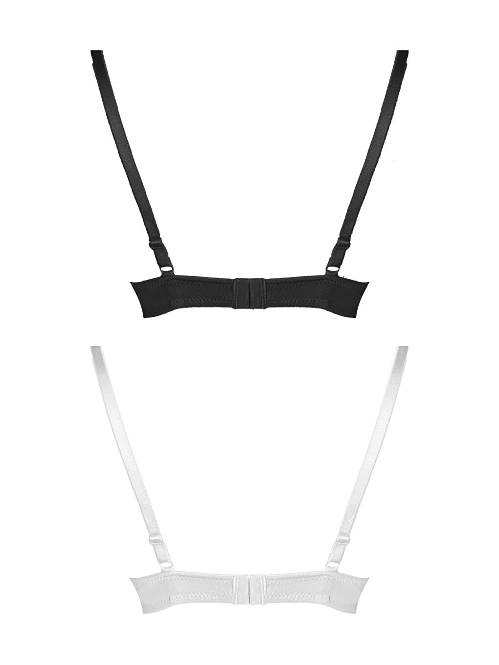 Karışık Lol Up Push Up Balenli Sütyen 2'Li Paket-1