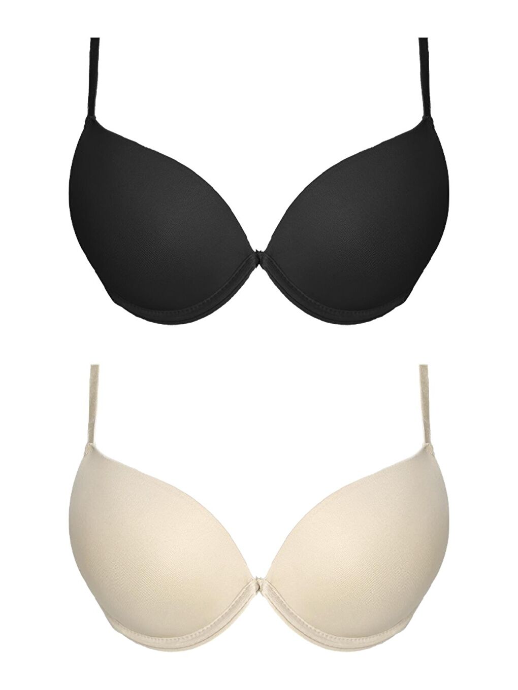 Karışık Lol Up Push Up Balenli Sütyen 2'Li Paket-2