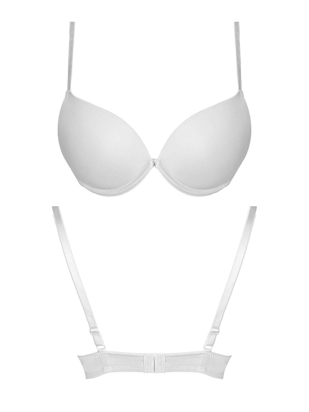 Ekru Lol Up Push Up Balenli Krem Sütyen