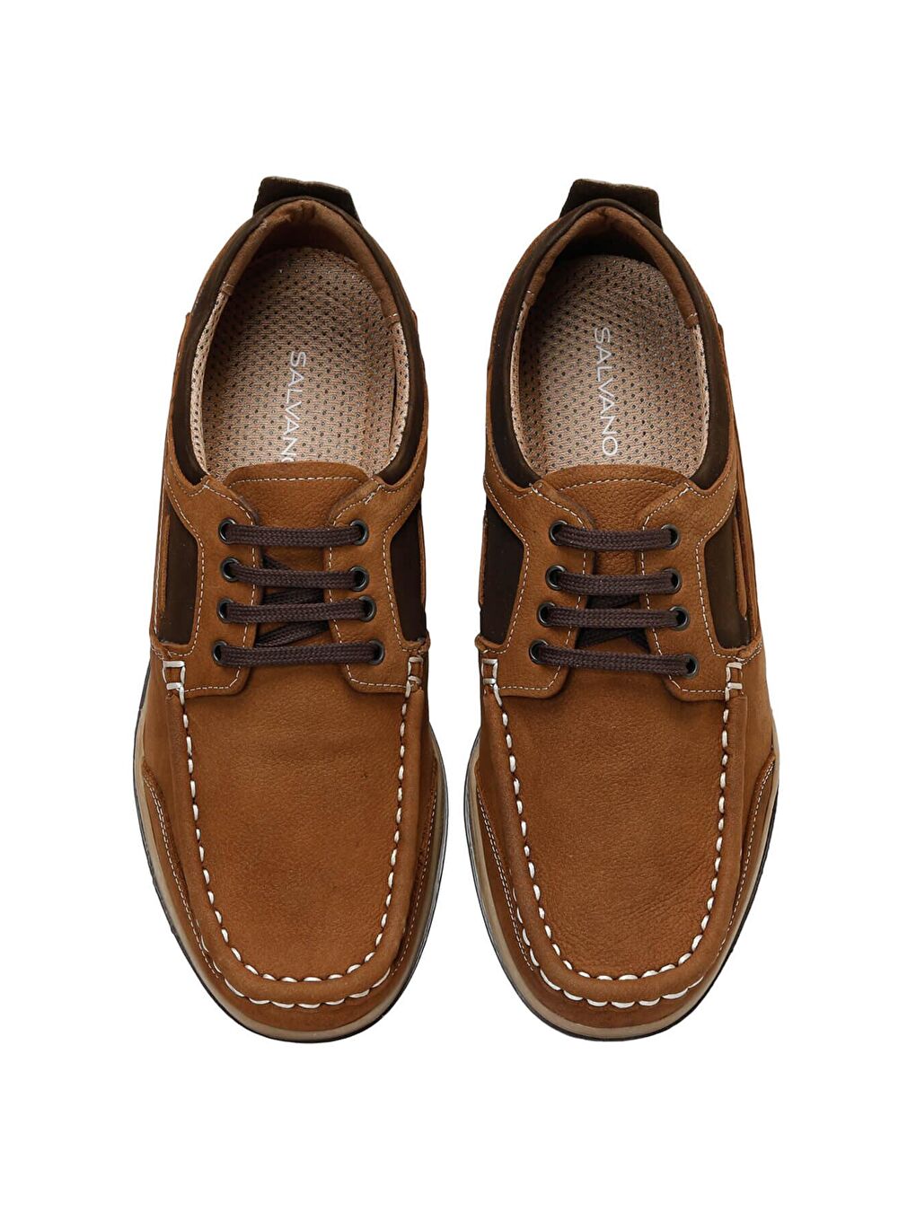 Kahverengi THORN 3FX Camel Erkek Marin Ayakkabı-4