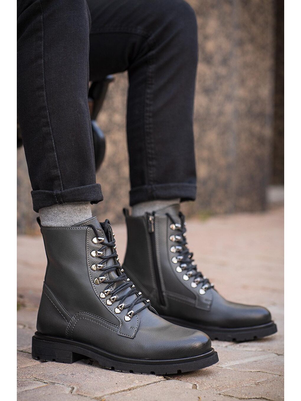 Gri NOM 2PR Füme Erkek Postal-1