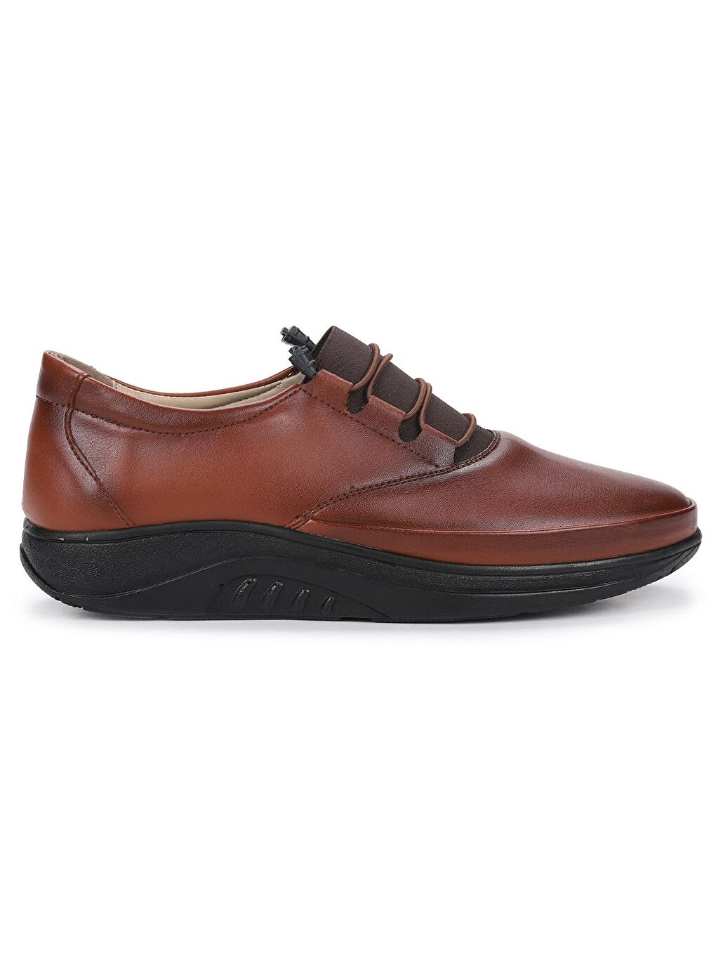 Kahverengi Rahat Konfor Özel Topuk Jeli Anne Günlük Ayakkabı 700-3