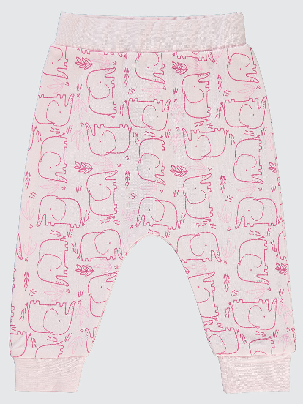 Baby Bebek Patiksiz Tek Alt 6-18 Ay Pembe