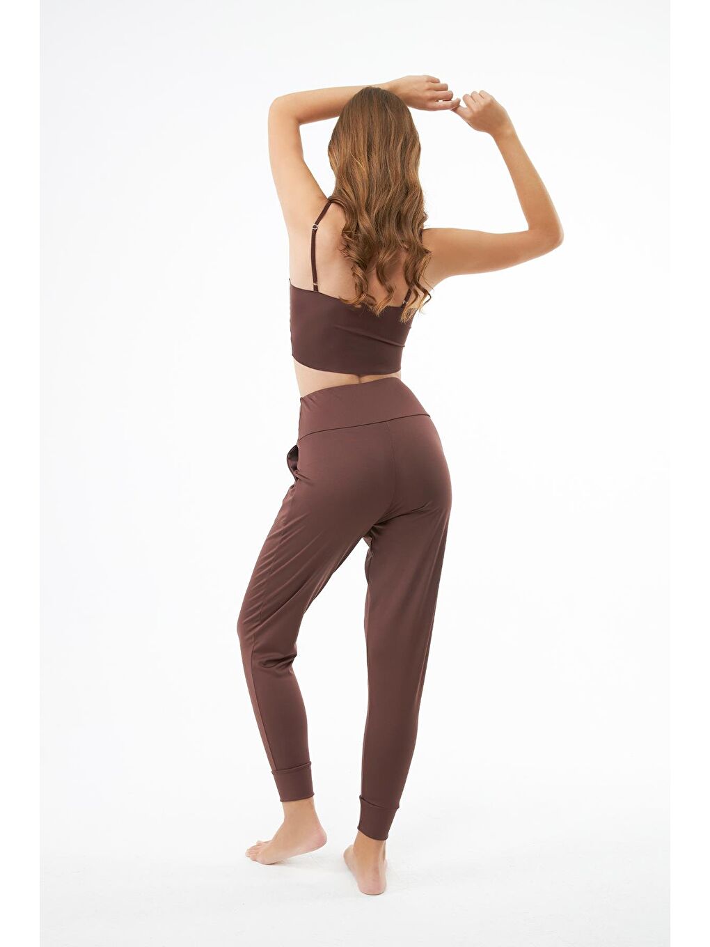 Karışık Ayarlanabilir İnce Askılı Lazer Kesim Crop Büstiyer 6'Lı Paket-2