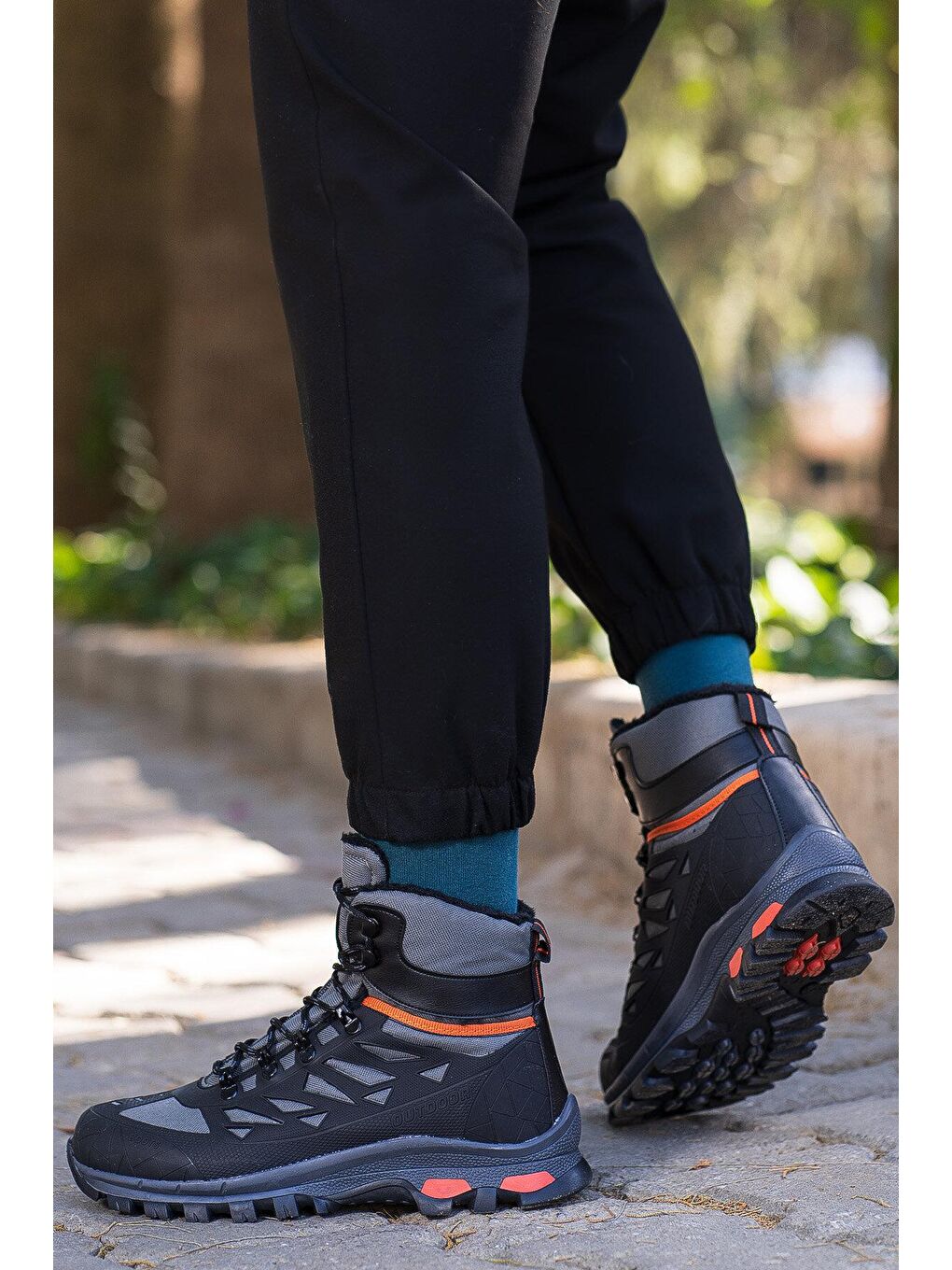 Gri MOON B 2PR Füme Erkek Spor Ayakkabı-1