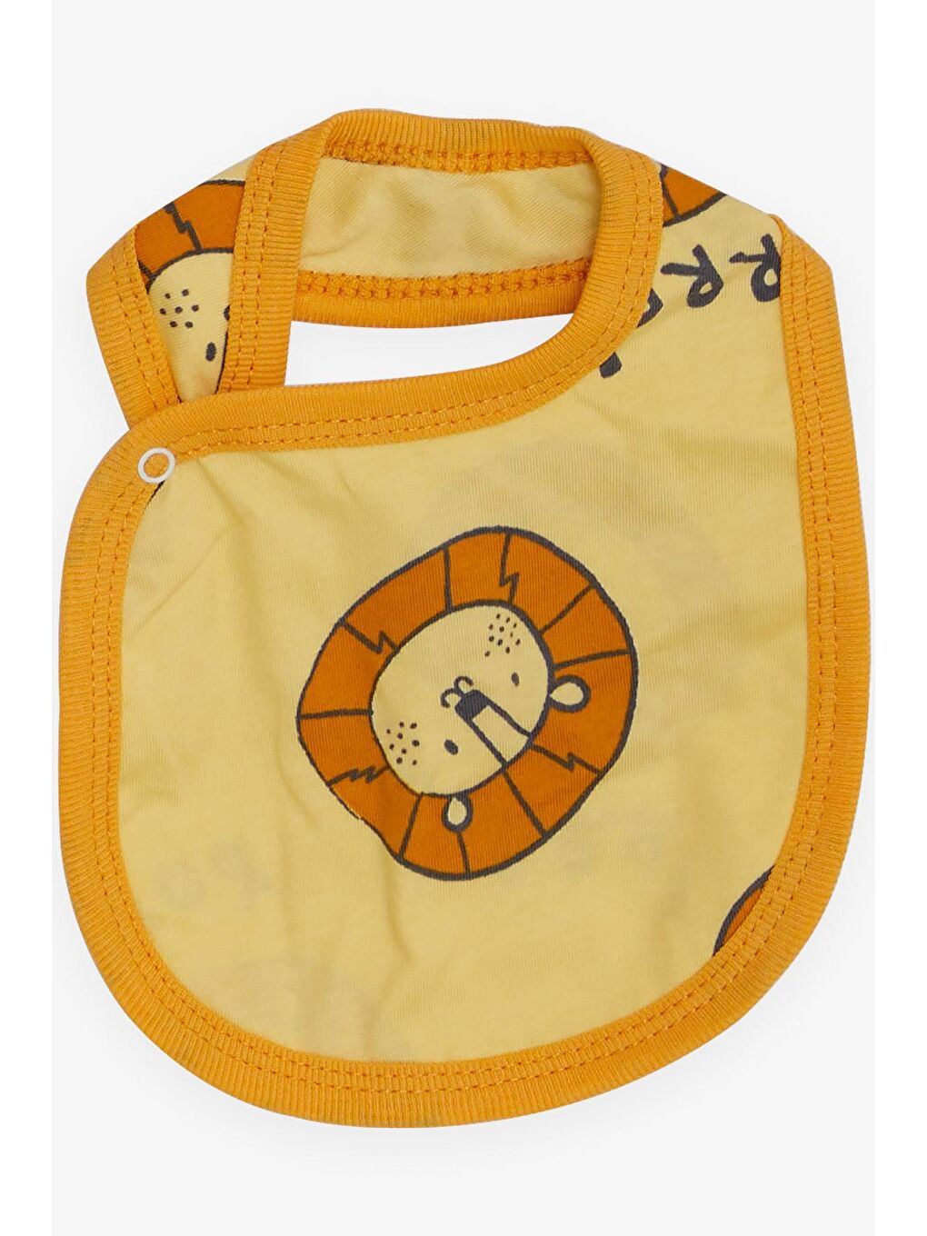 Erkek Bebek Hastane Çıkışı 5 li Aslancık Desenli Sarı (0-3 Ay)-5