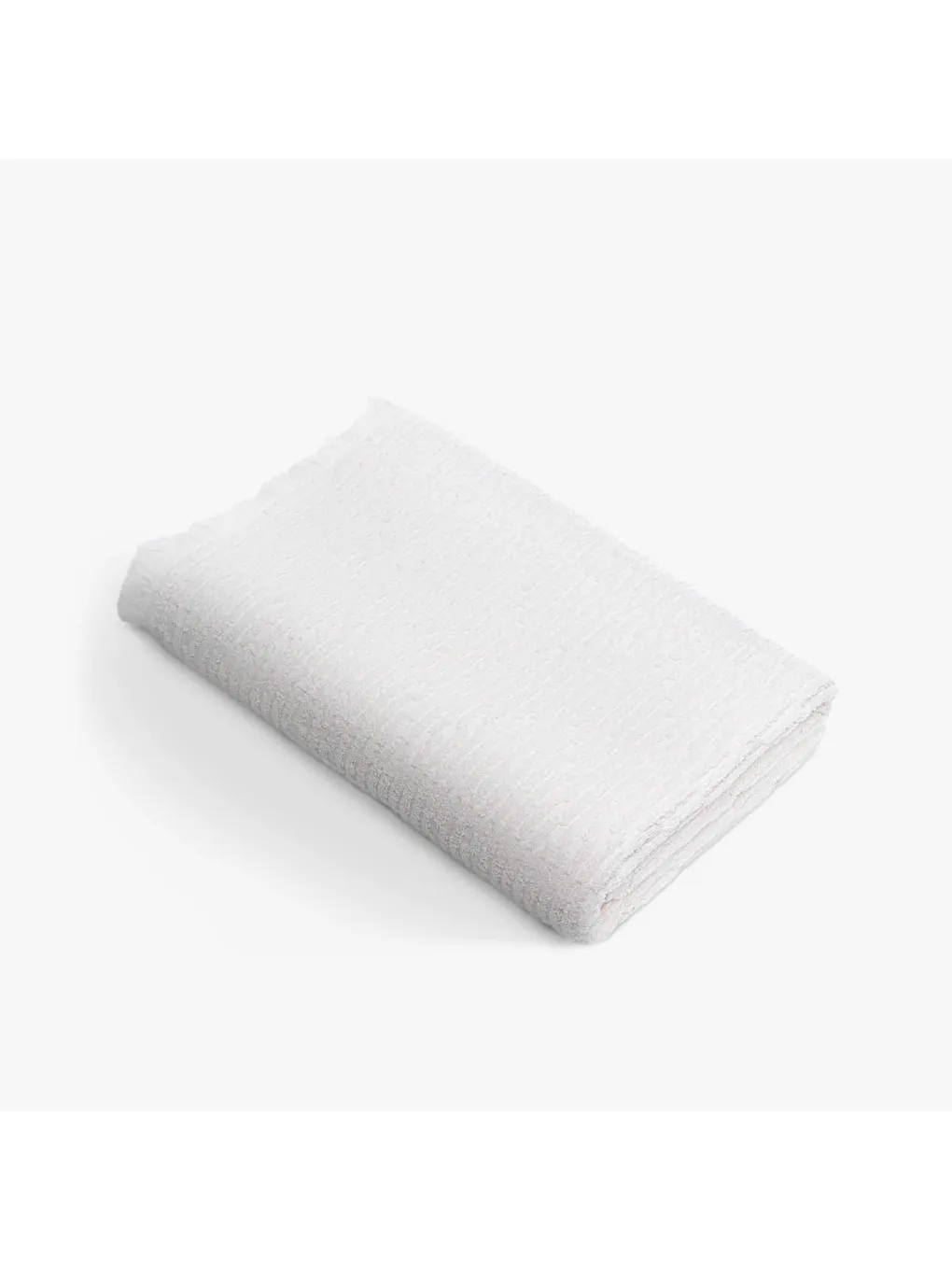 Ekru Anisa Banyo Havlusu %100 Pamuk Penye Jakarlı Krem 80x150 Cm