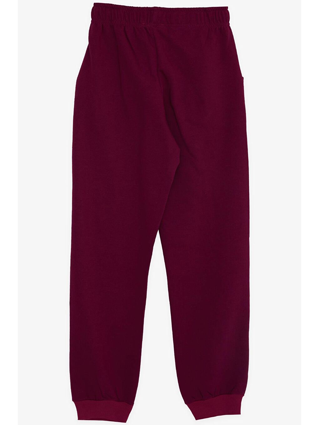 Bordo Erkek Çocuk Alt Bağcık Aksesuarlı Cepli Vişne Çürüğü (10-14 Yaş)-1