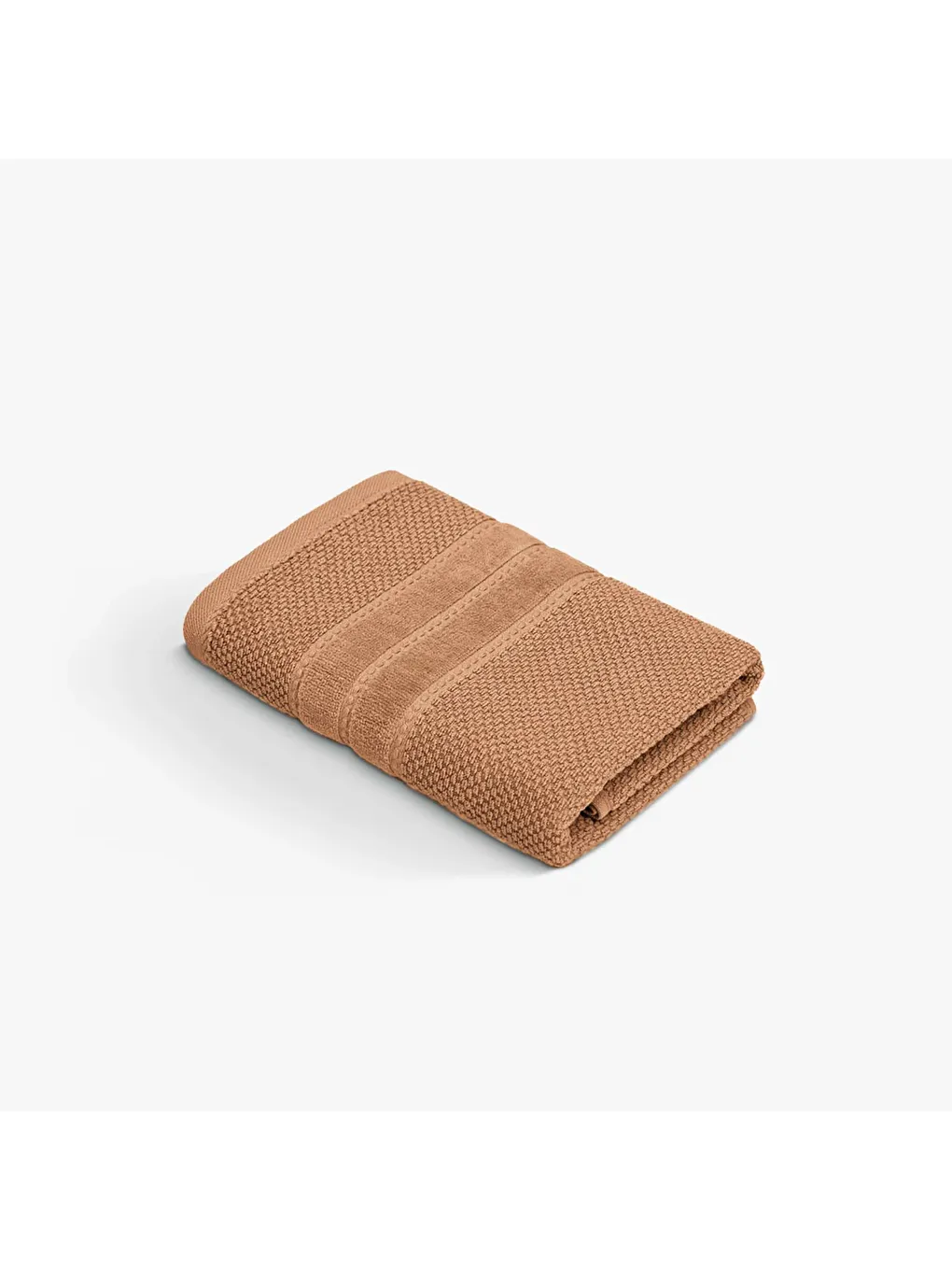 Turuncu Anna Yüz Havlusu %100 Pamuk Jakarlı Terra 50x90 Cm