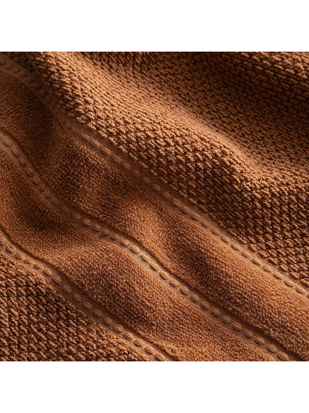 Turuncu Anna Yüz Havlusu %100 Pamuk Jakarlı Terra 50x90 Cm-1