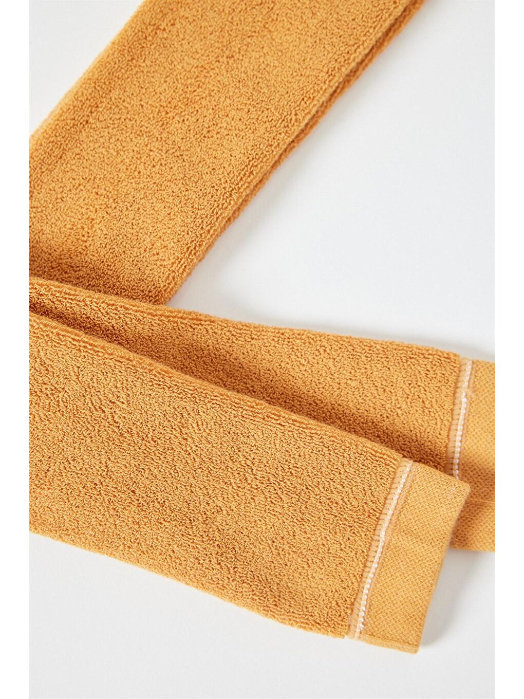 Sarı İçi Havlu Çocuk Tayt Hardal-1