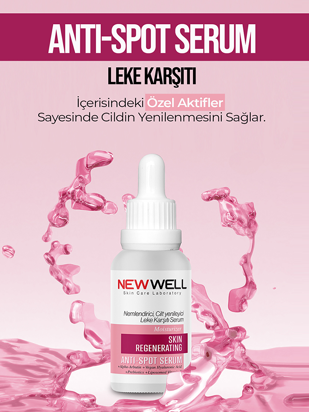 New Well Şeffaf Nemlendirici, Cilt Yenileyici Leke Karşıtı Serum - 2