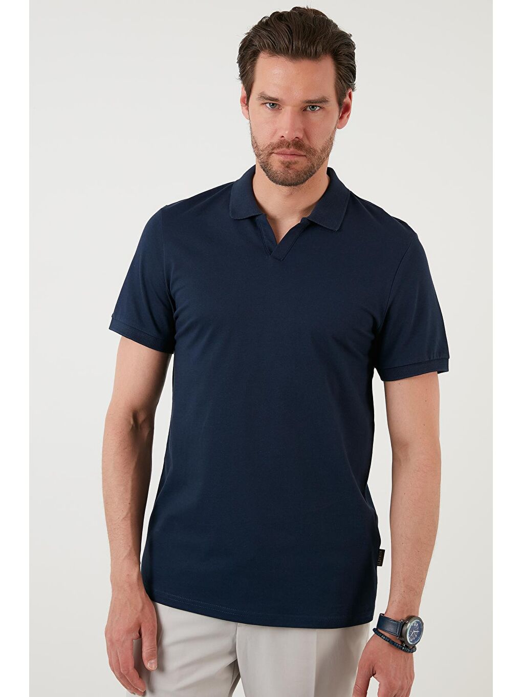 Buratti İndigo Slim Fit Pamuklu Polo T Shirt 5902141 - 5