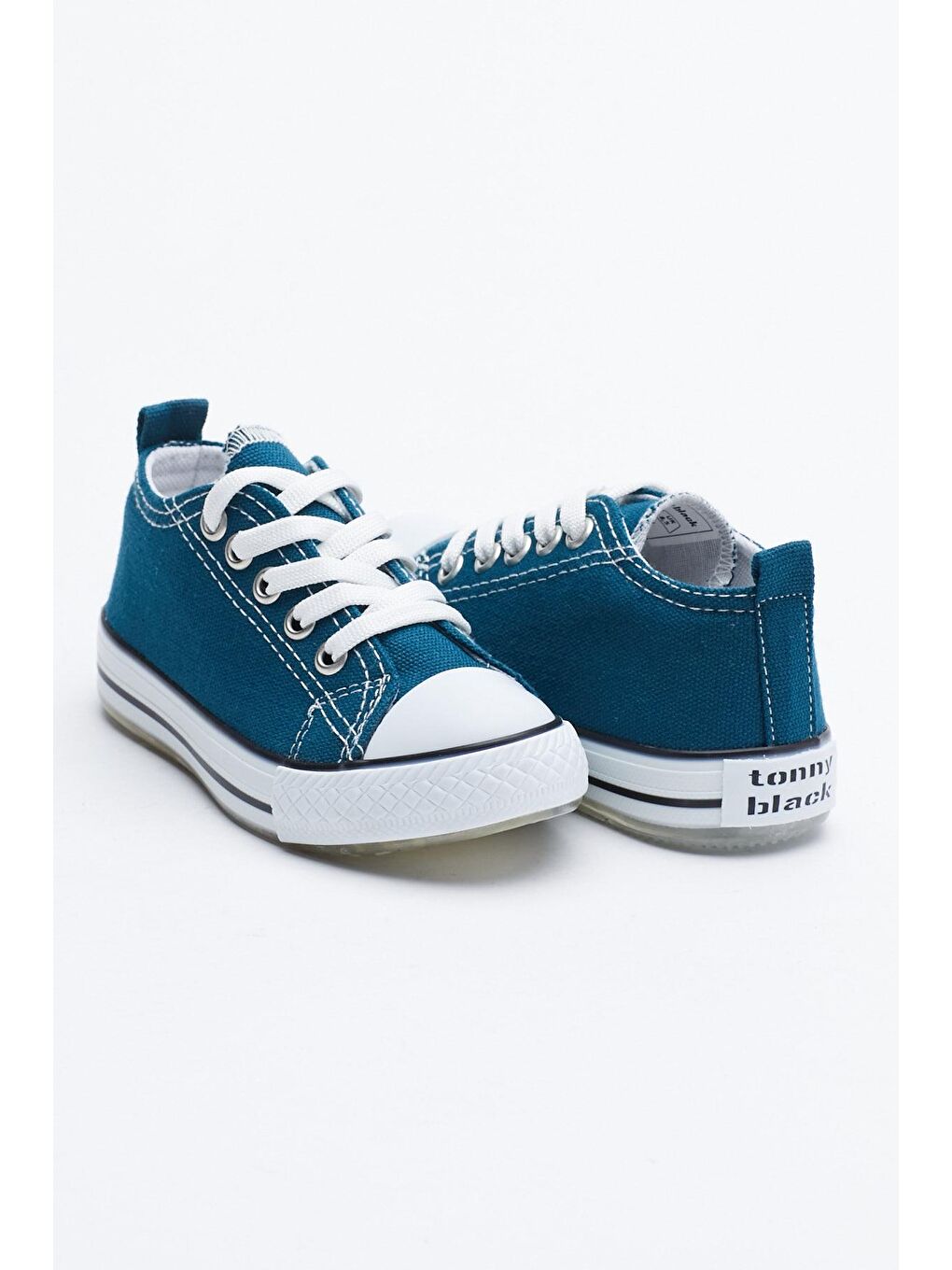 Çocuk Unisex Petrol Işıklı Spor Ayakkabı Tb998-1