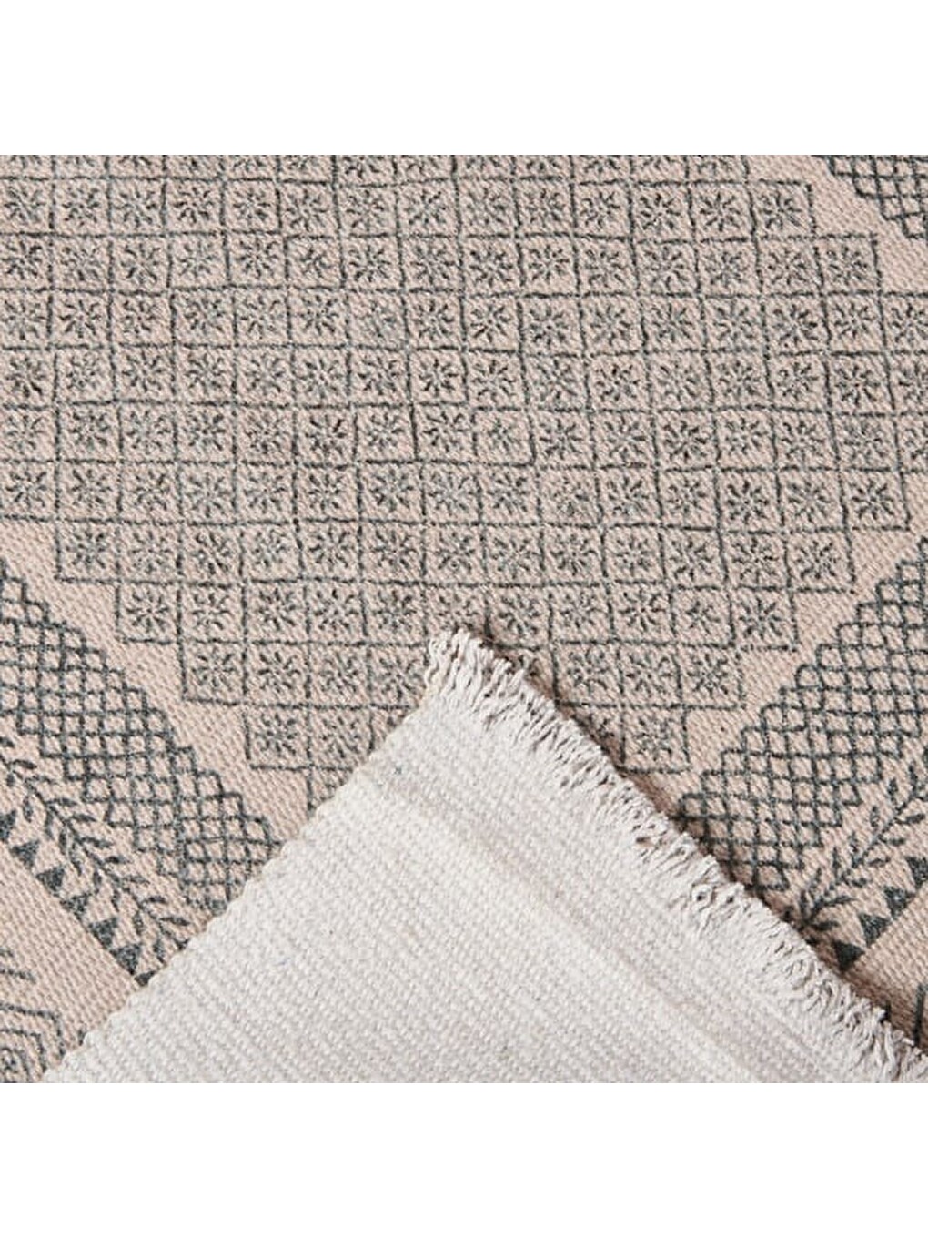 Soft Nipu Kilim - Gri - 80x150 Cm-6