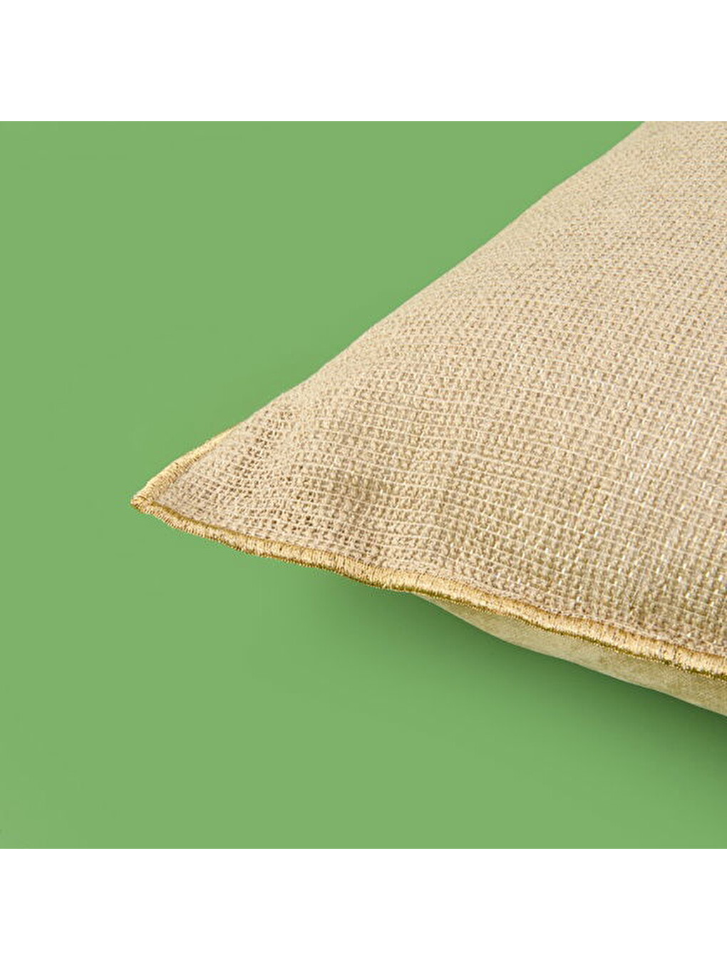 Soft Thiny Kırlent - Bej - 35x55 cm-3