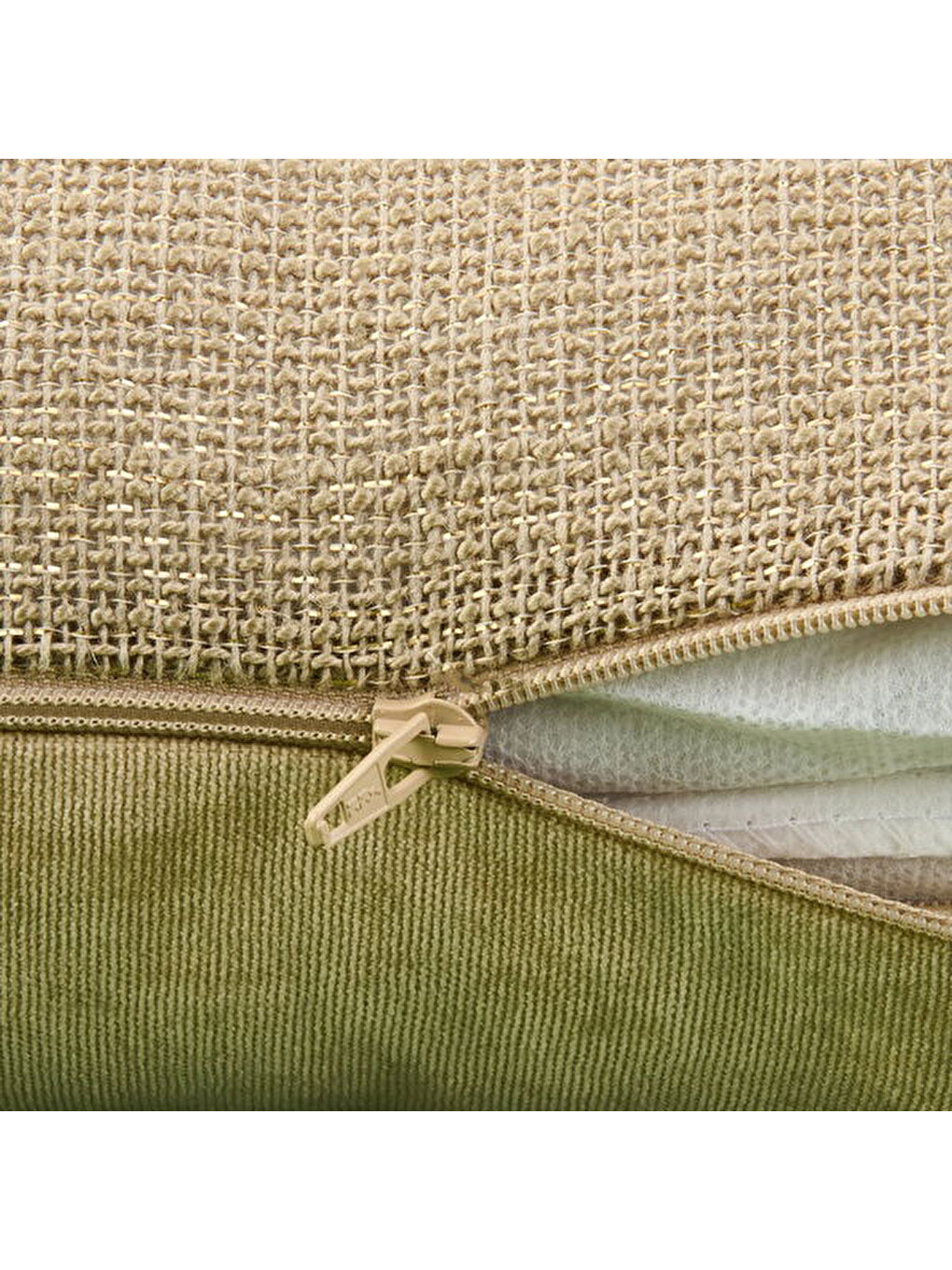 Soft Thiny Kırlent - Bej - 35x55 cm-4