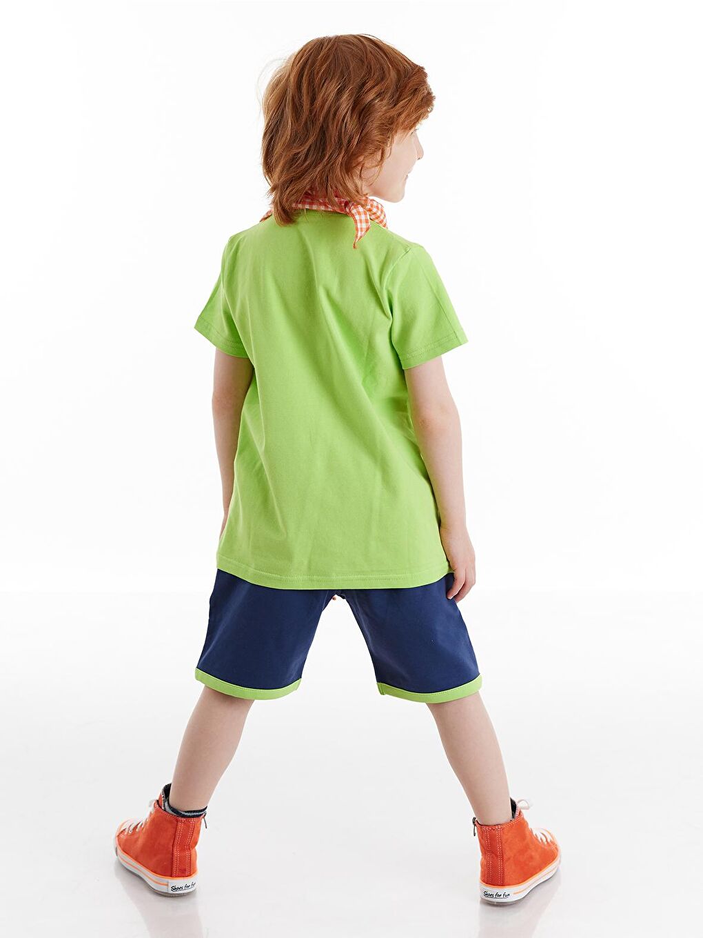 Karışık 3D Yeşil Korsan 3'lü Takım-1