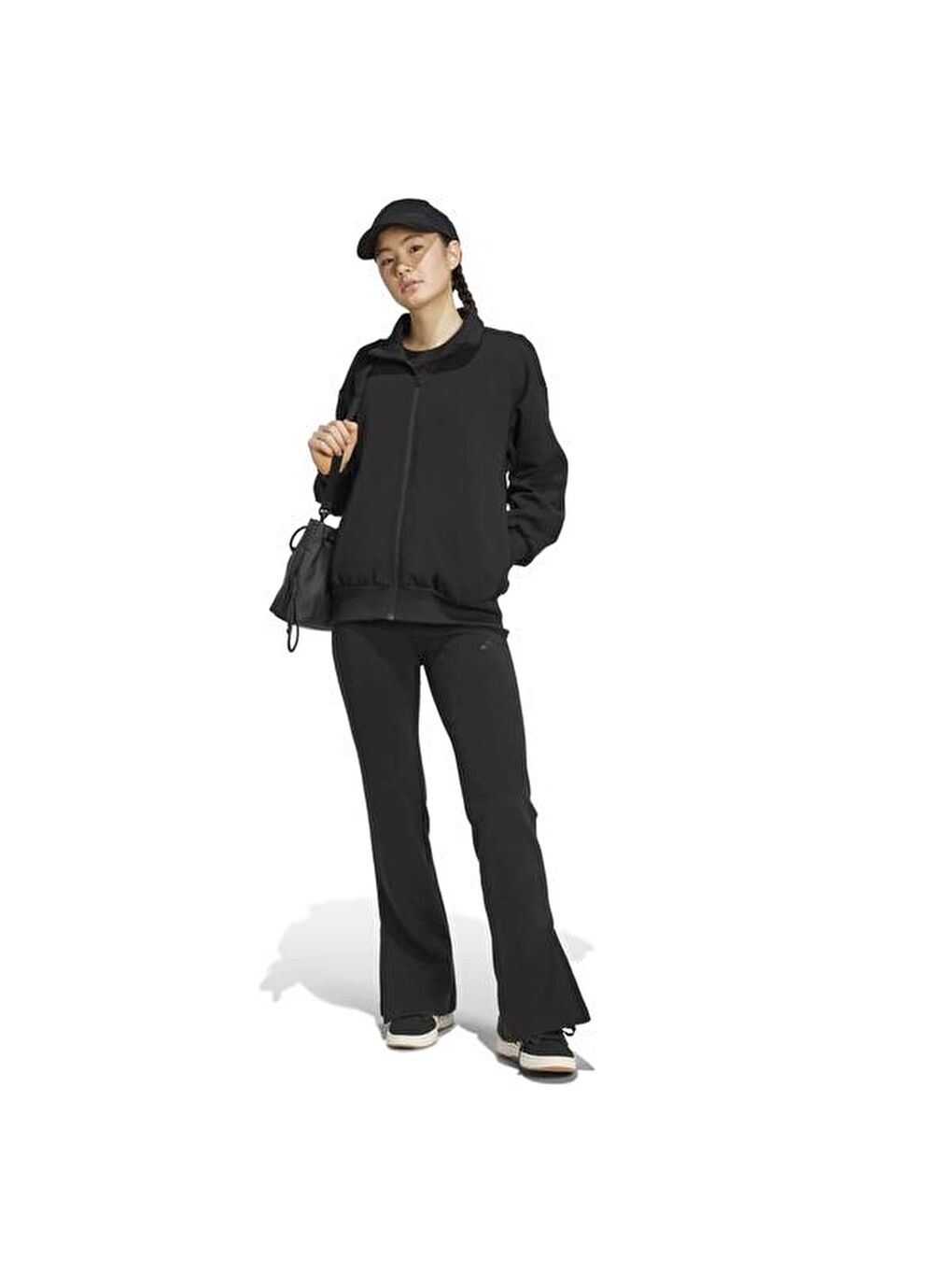 Soft Lux Kadın Siyah Eşofman Altı-4