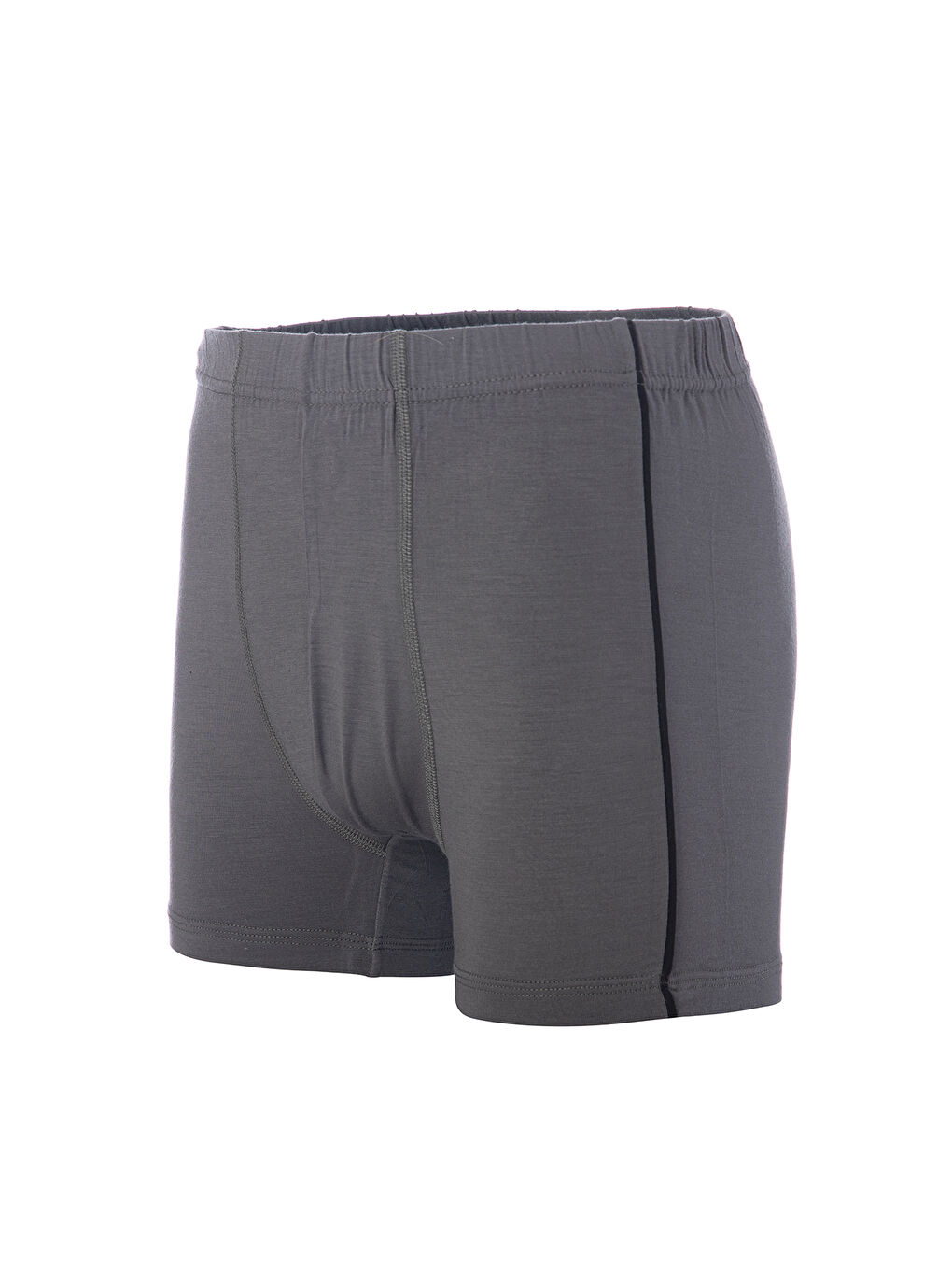 Erkek Bambu Esnek Antrasit Boxer 3'lü 413A-2